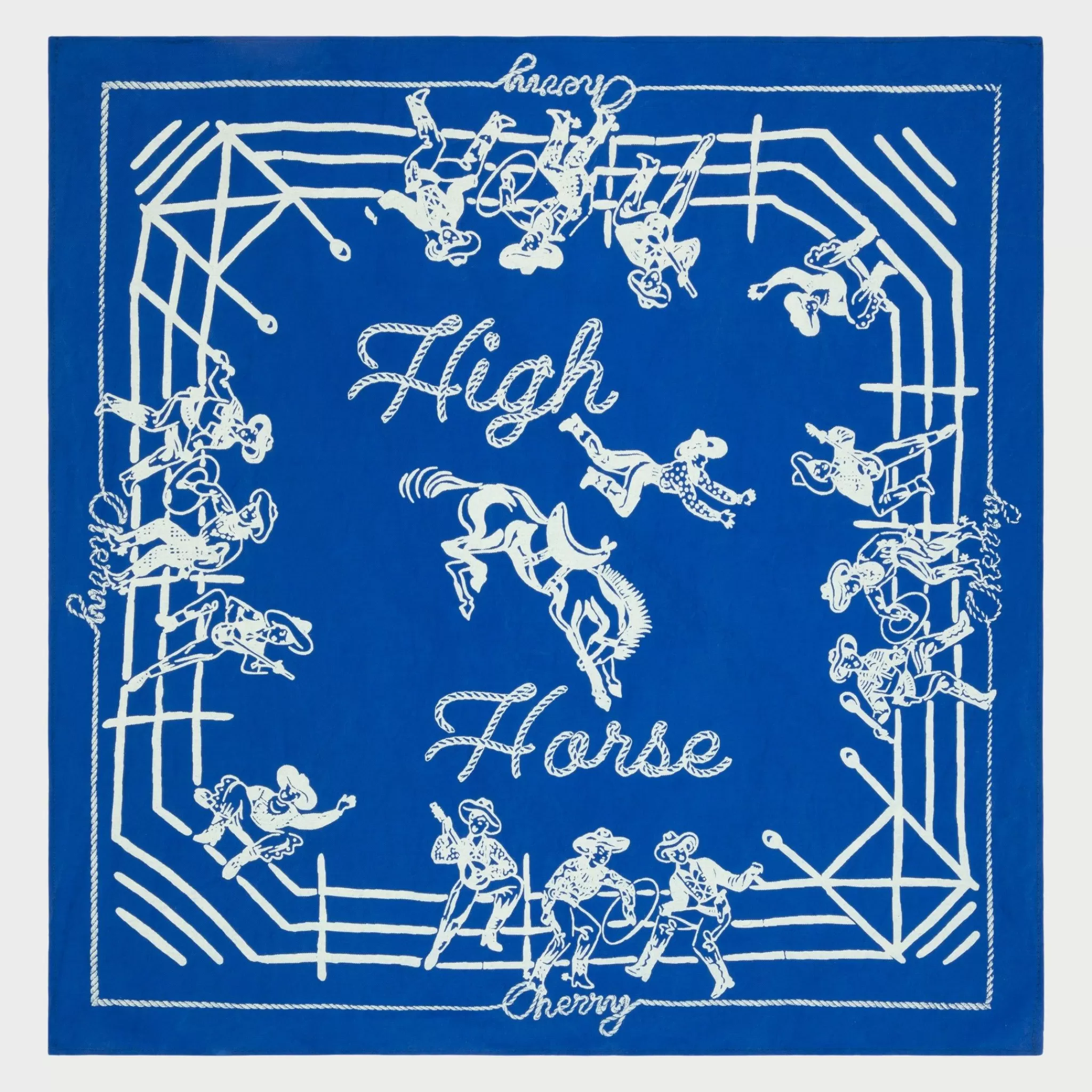 Cherry Bandana High Horse (Bleu)* Accessoires