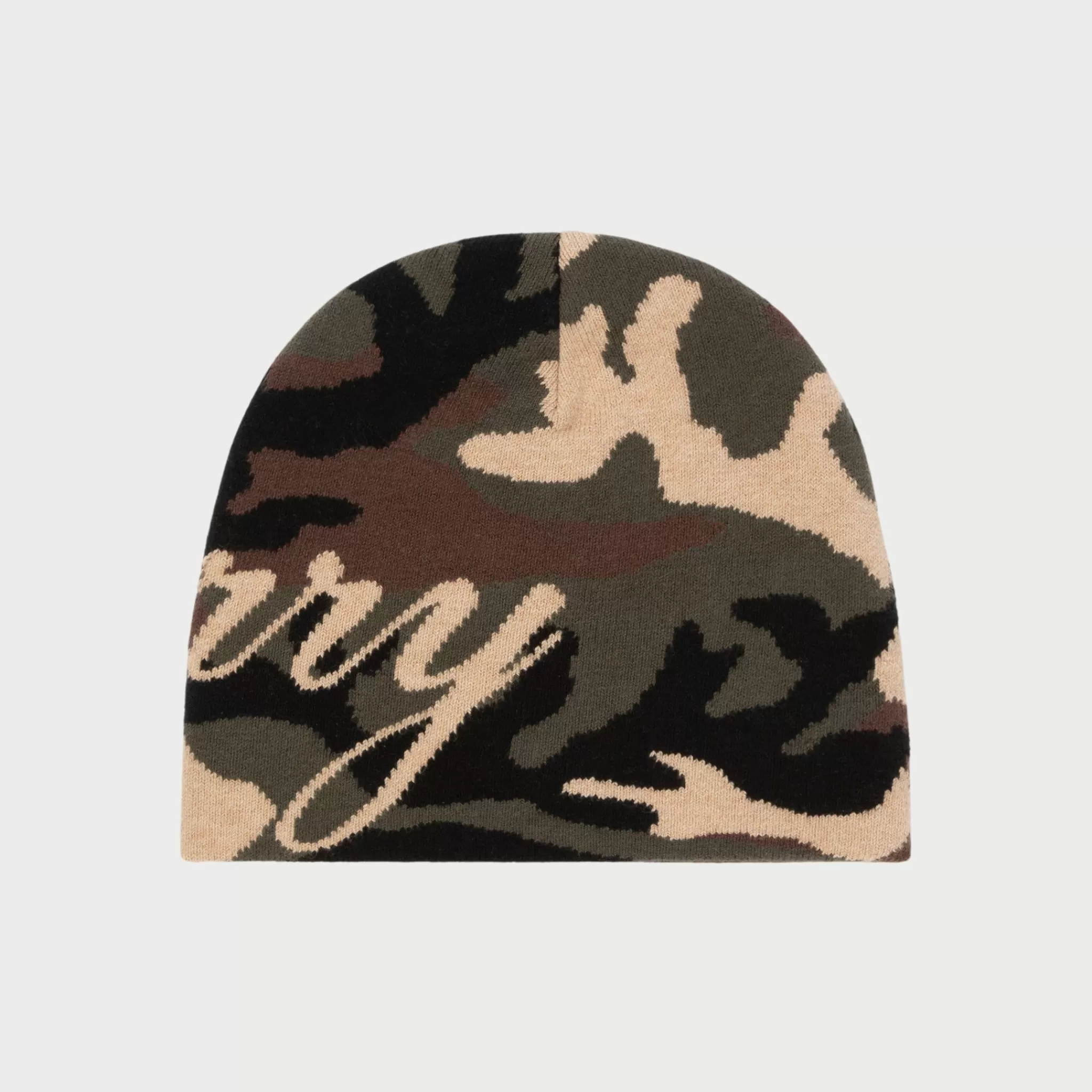 Cherry Bonnet Skull Cap En Cachemire (Camo)* Chapeaux