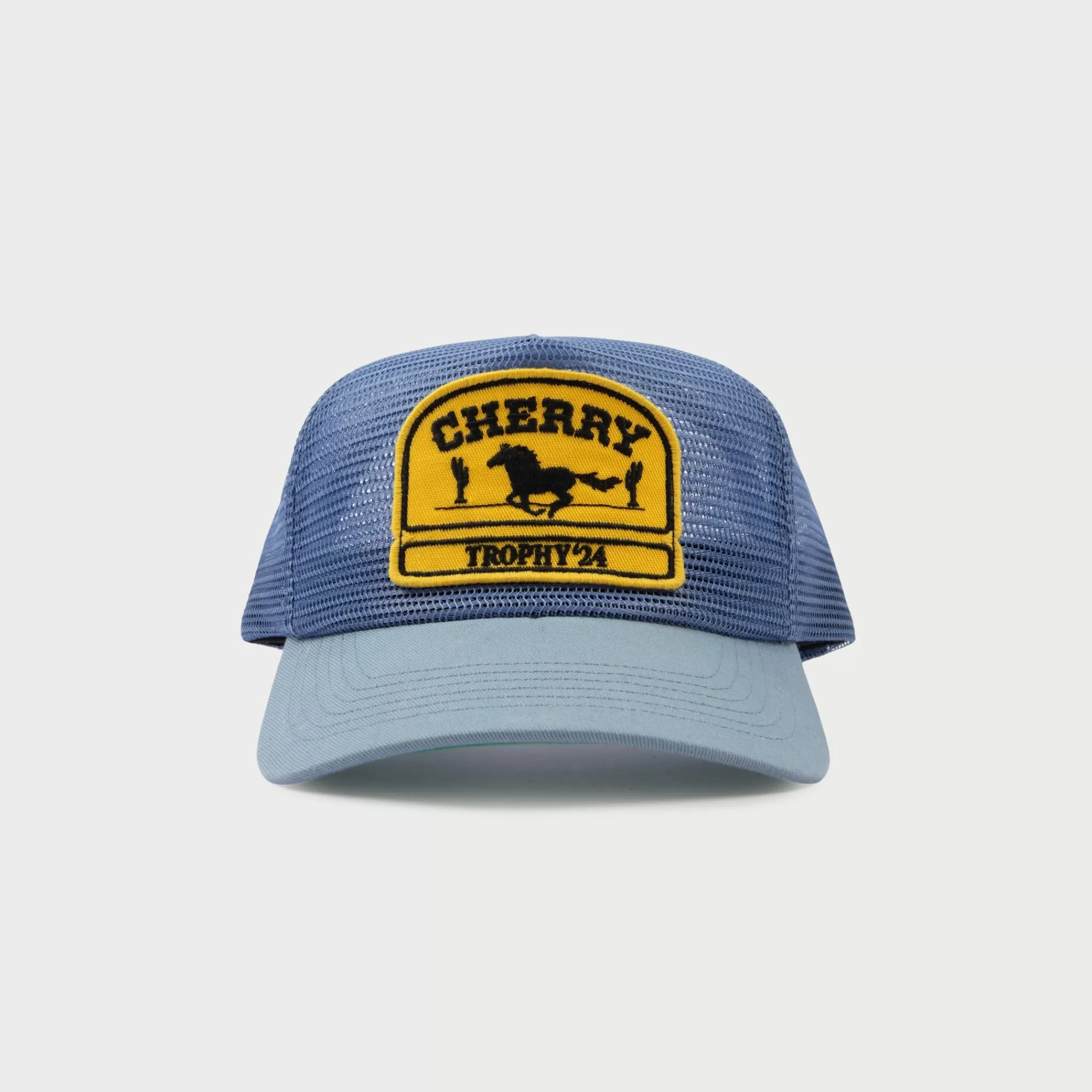Cherry Casquette De Camionneur Entierement En Maille Desert Horse (Bleu)* Chapeaux
