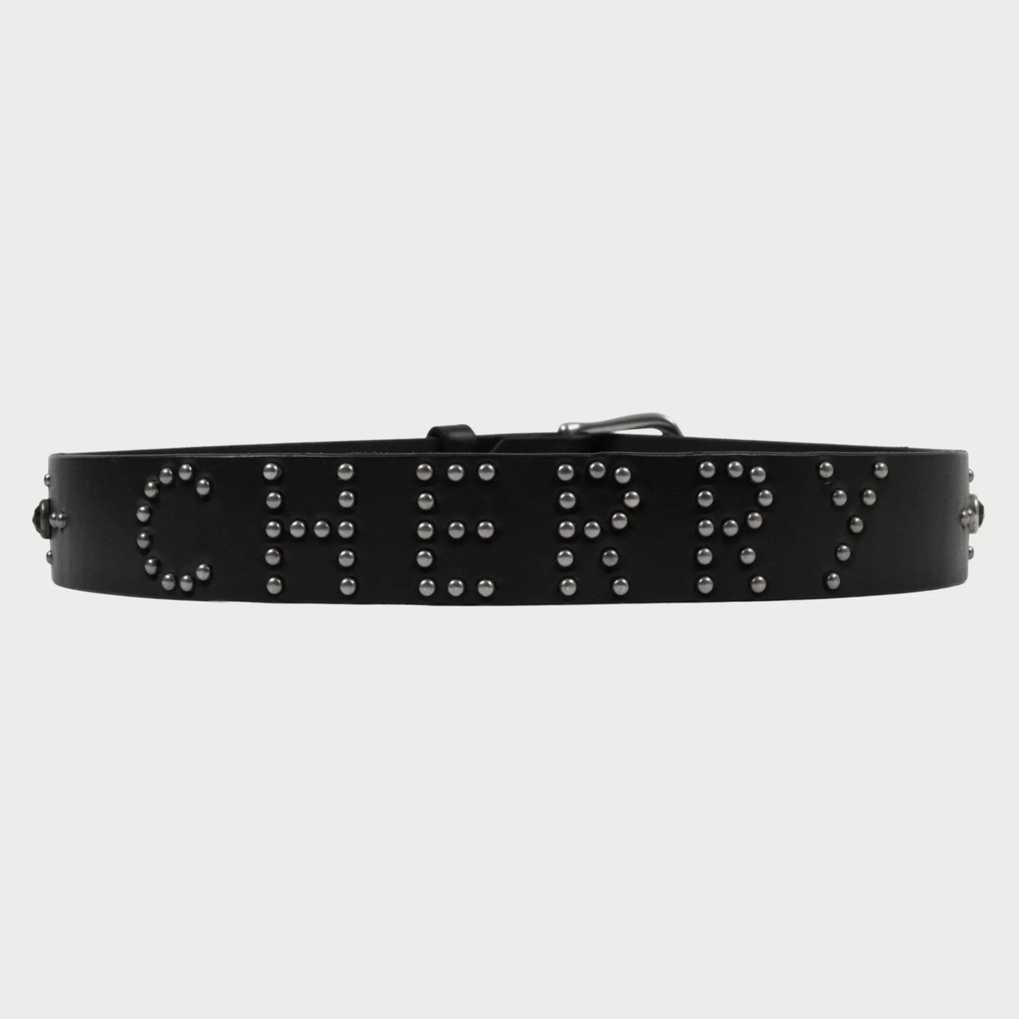 Cherry Ceinture En Cuir Cloutee (Noir)* Accessoires