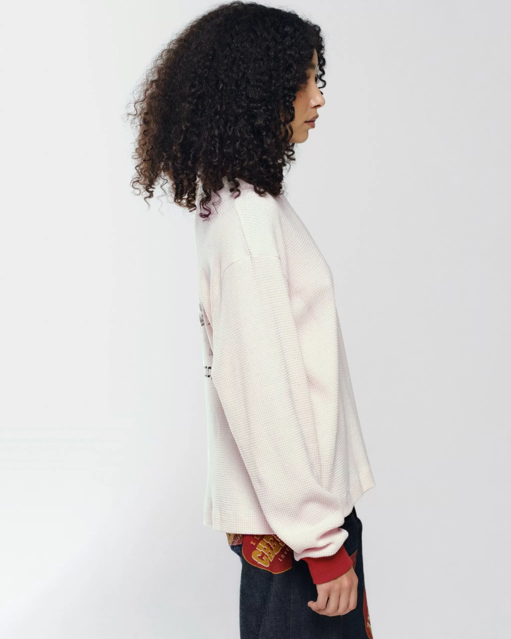Cherry Chemise Thermique Ranch (Blanc Vintage)* T-Shirts Et Manches Longues