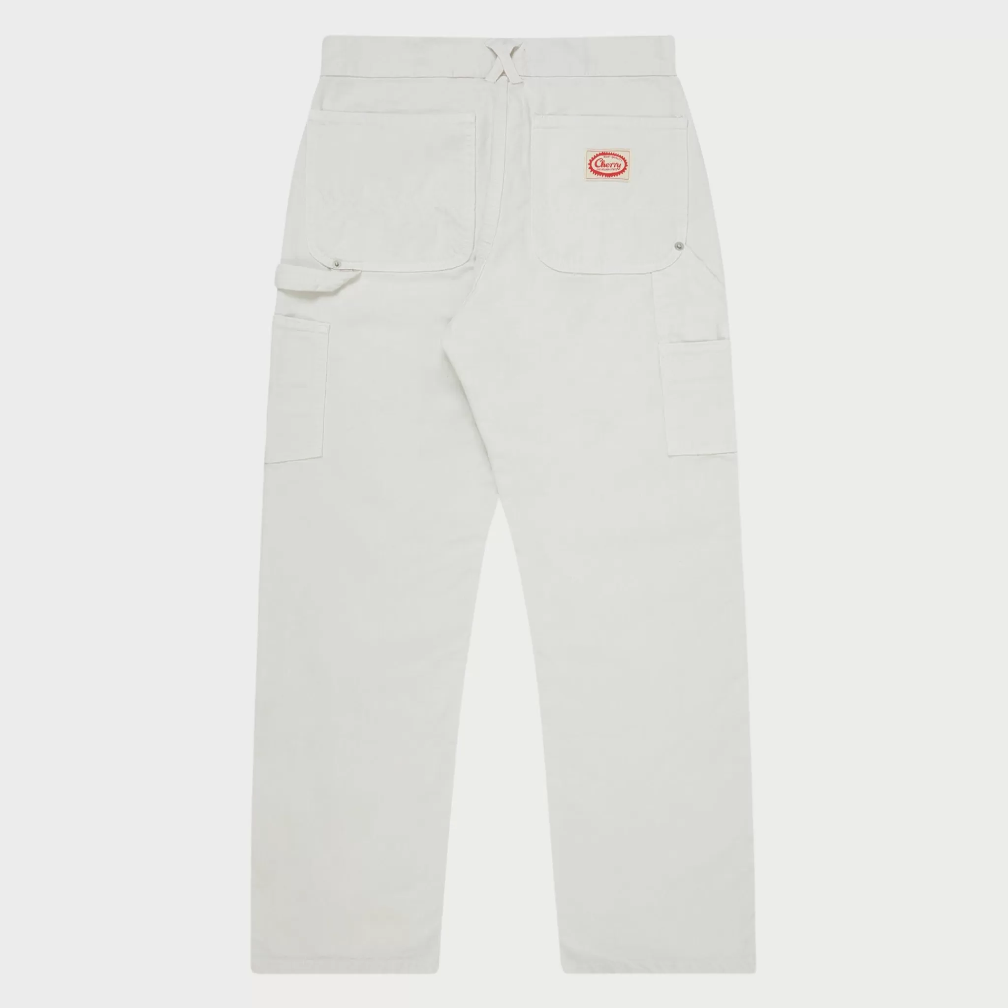 Cherry Classique En Toile Double Genou (Blanc)* Pantalon