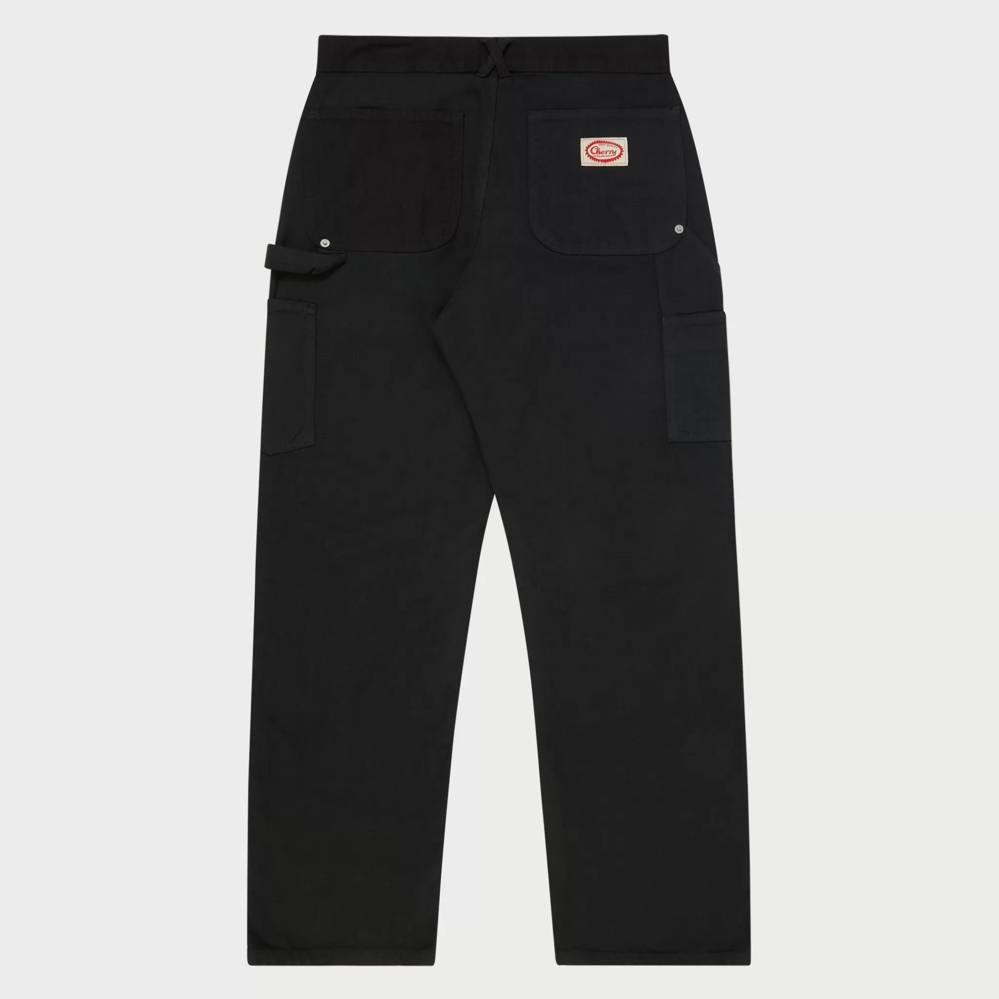 Cherry Classique En Toile Double Genou (Noir Vintage)* Pantalon