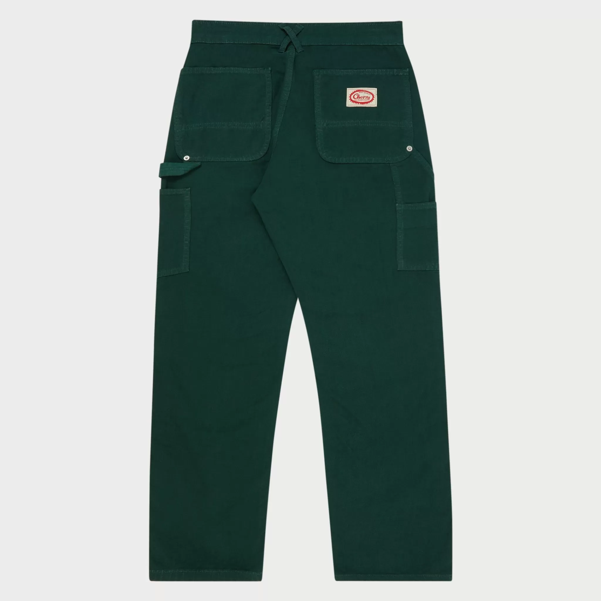 Cherry Classique En Toile Double Genou (Vert)* Pantalon