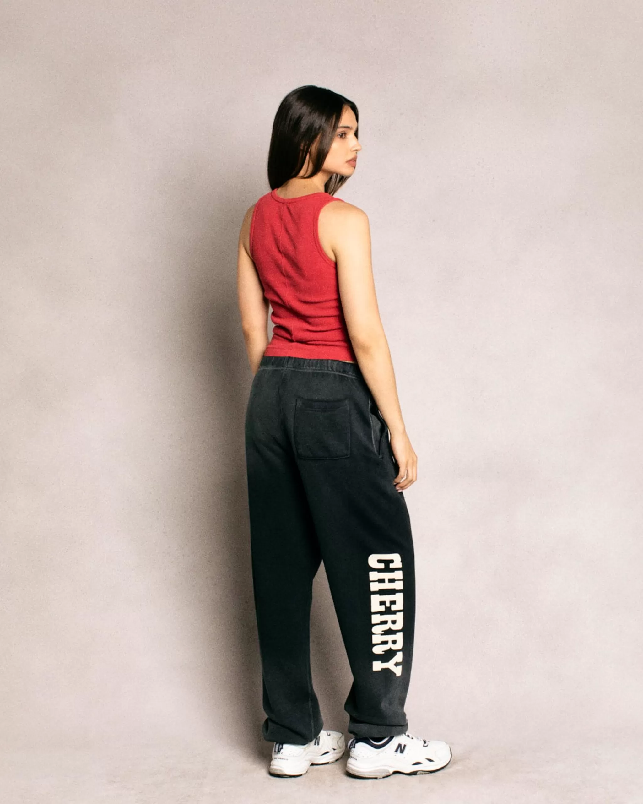 Cherry Debardeur Ranch Wear (Rouge Vintage)* Aux Femmes