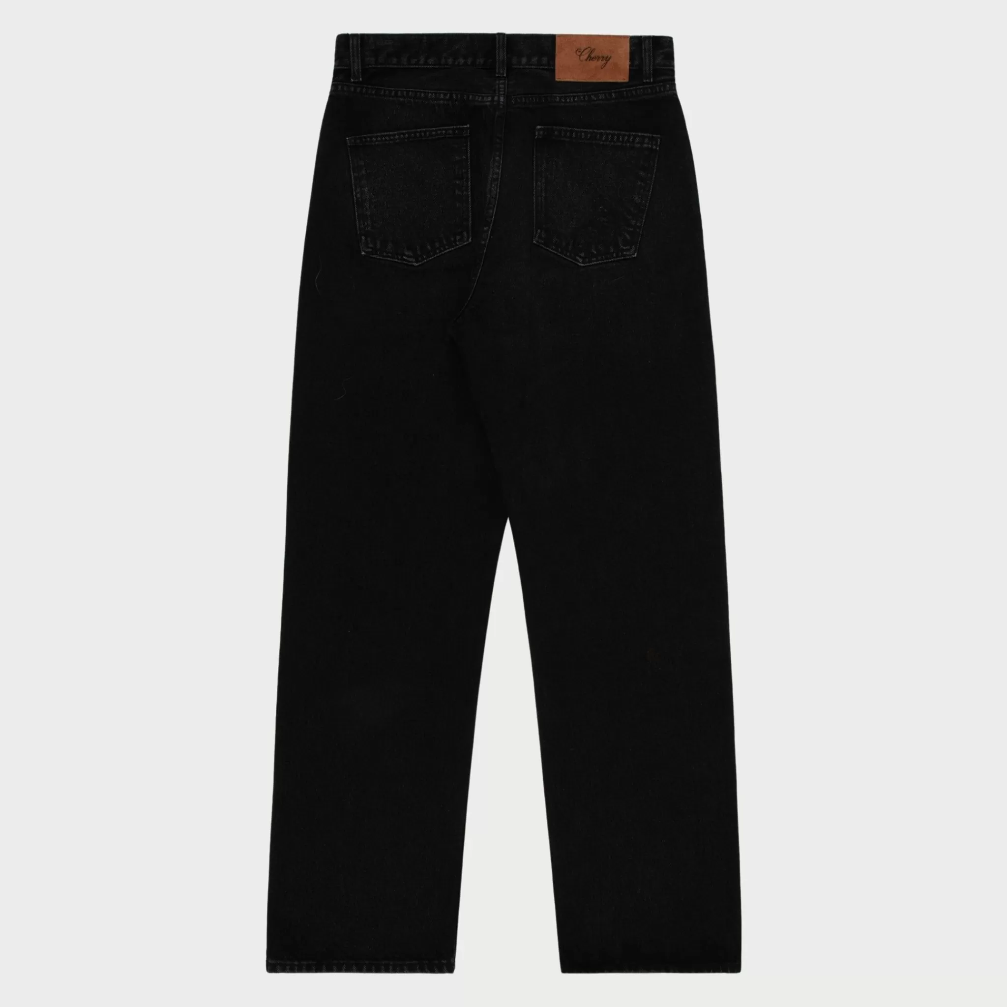 Cherry Denim Decontracte A 5 Poches (Noir)* Pantalon