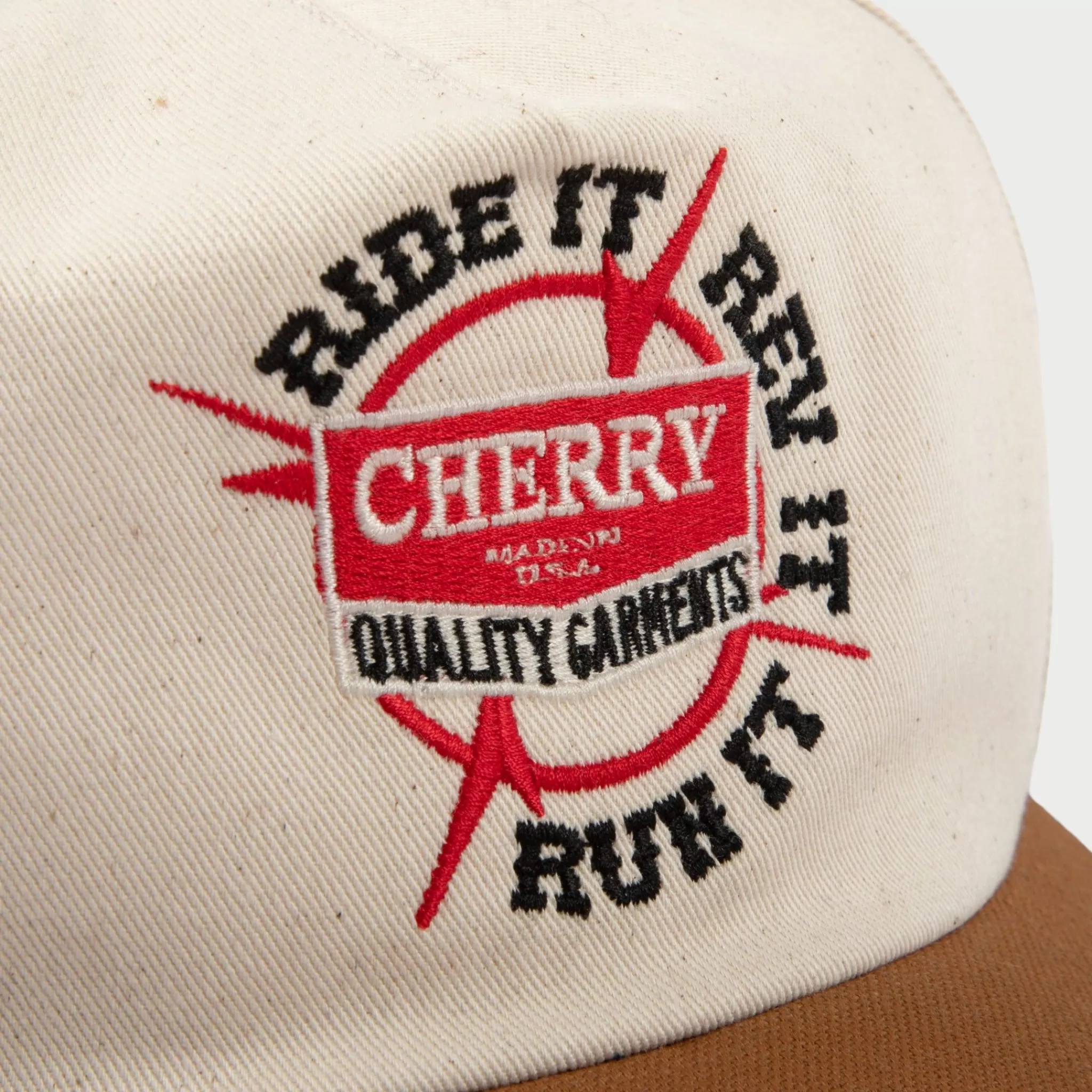 Cherry Panneau Ride It Rev It 5 (Naturel)* Chapeaux