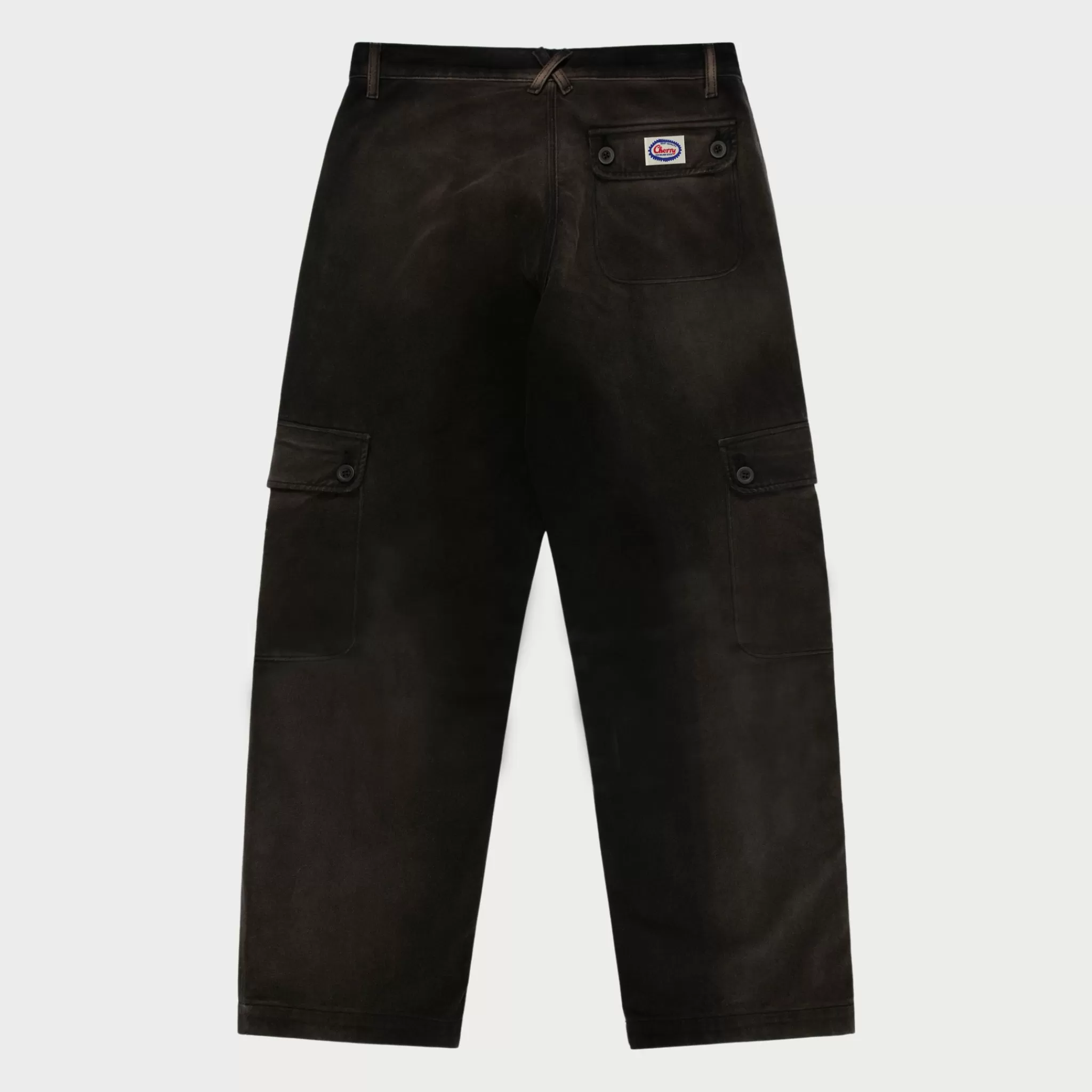 Cherry Pantalon Cargo A Six Poches (Noir Vintage)* Pantalon