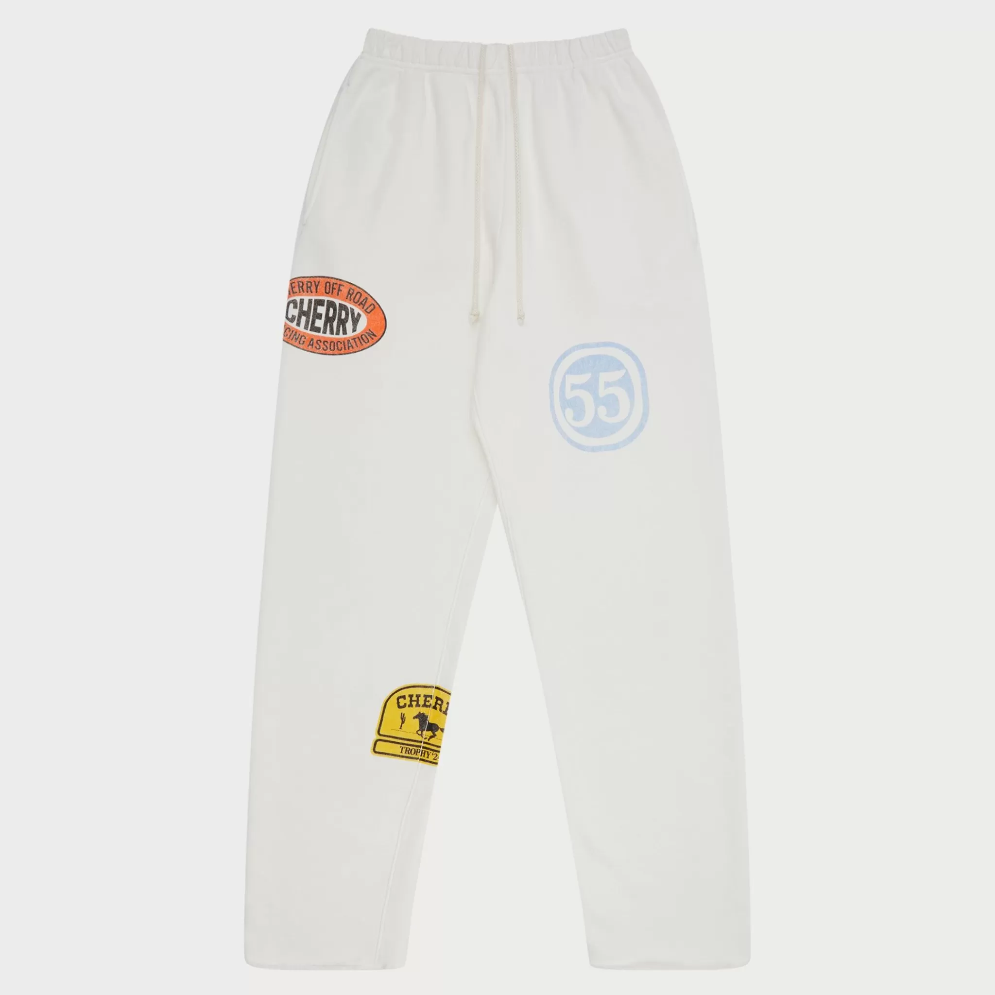 Cherry Pantalon De Survetement Off Road Raw Edge (Blanc Vintage)* Les Pantalons De Survetement