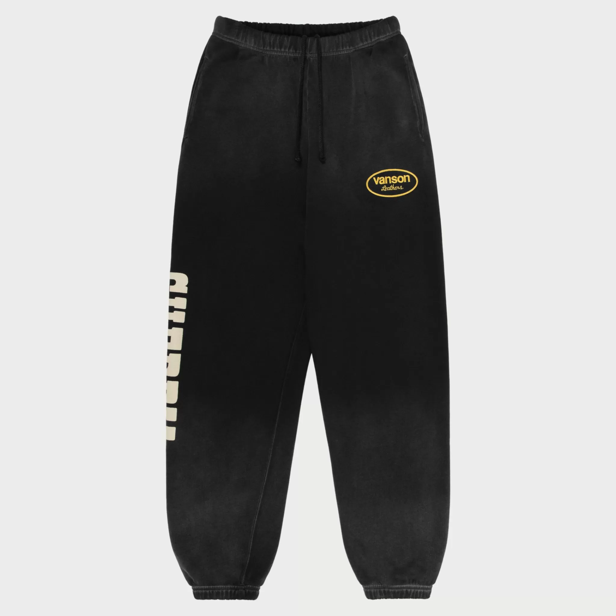 Cherry Pantalon De Survetement Vanson X (Noir Vintage)* Les Pantalons De Survetement