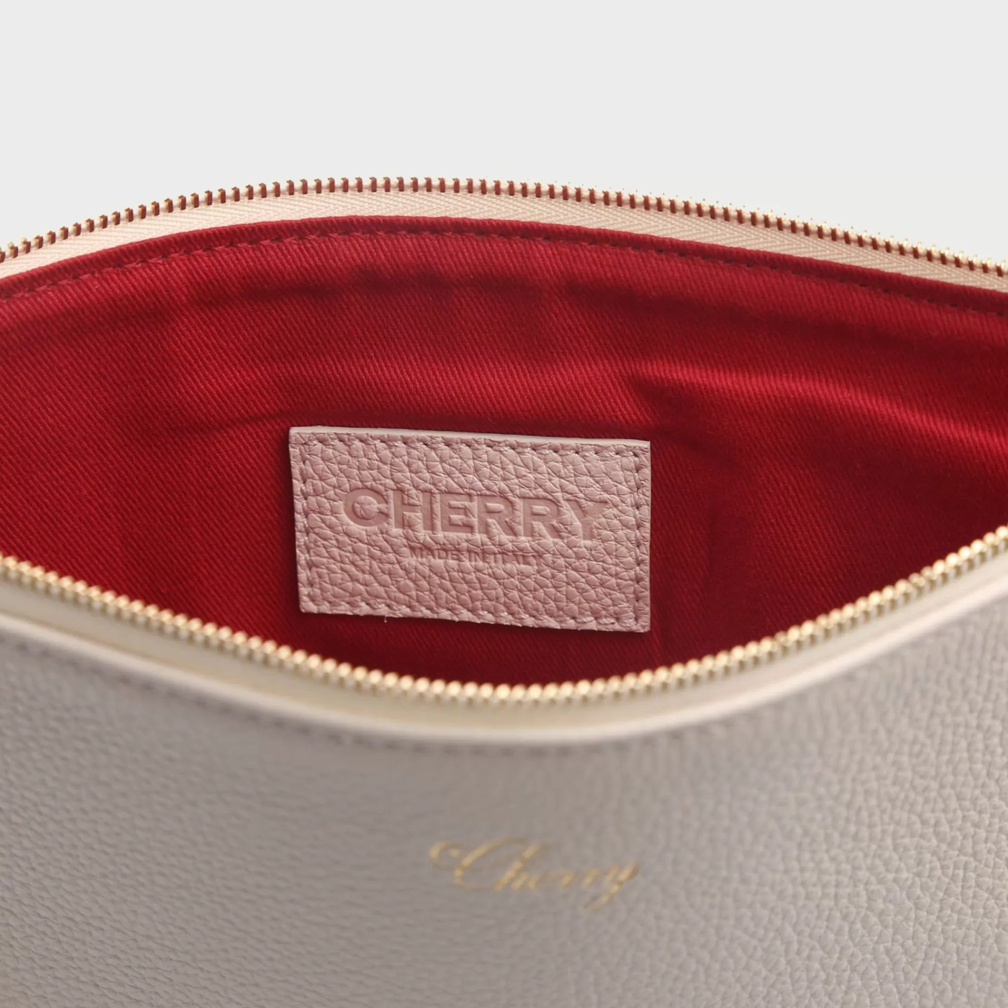 Cherry Pochette En Cuir (Creme)* Accessoires