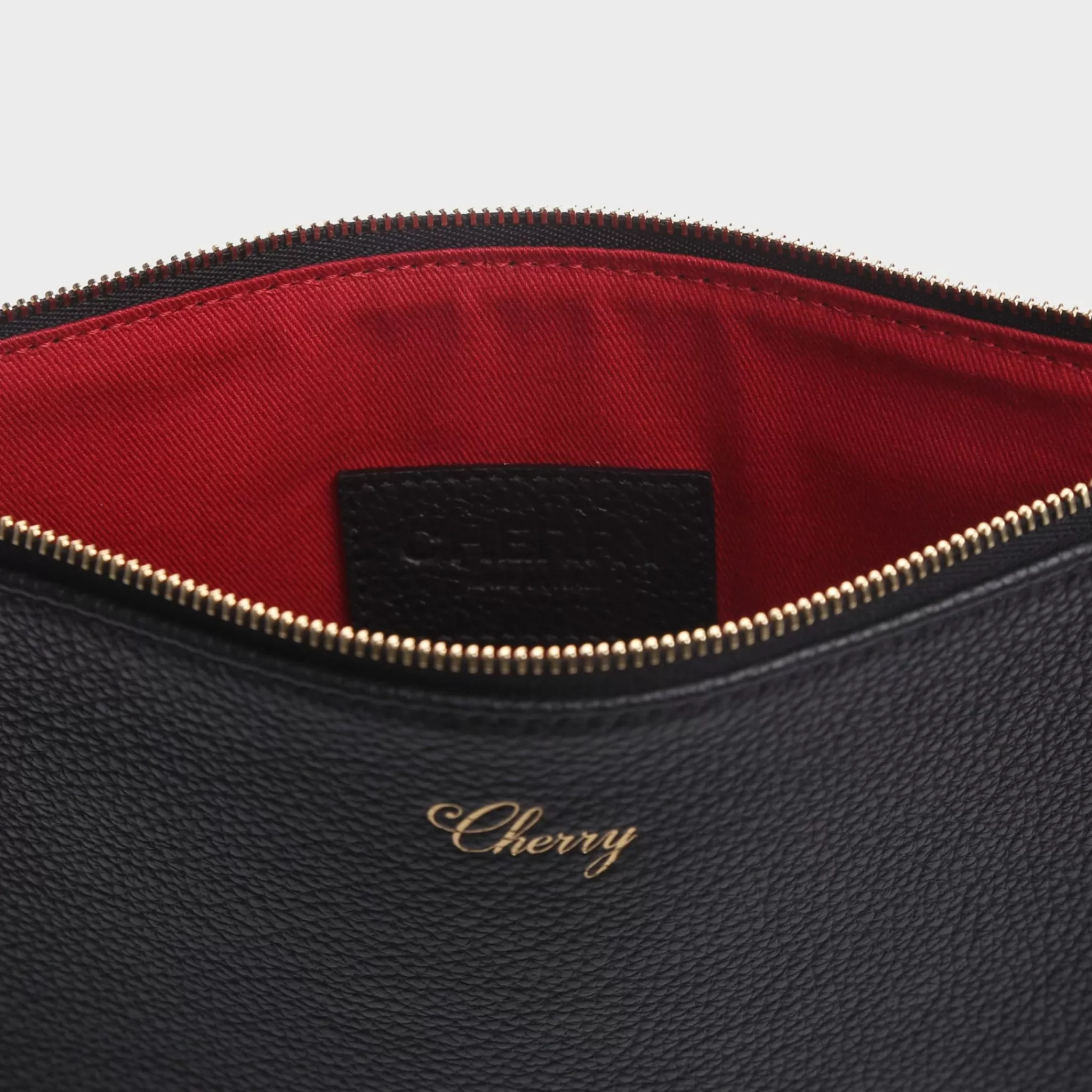 Cherry Pochette En Cuir (Noir)* Accessoires