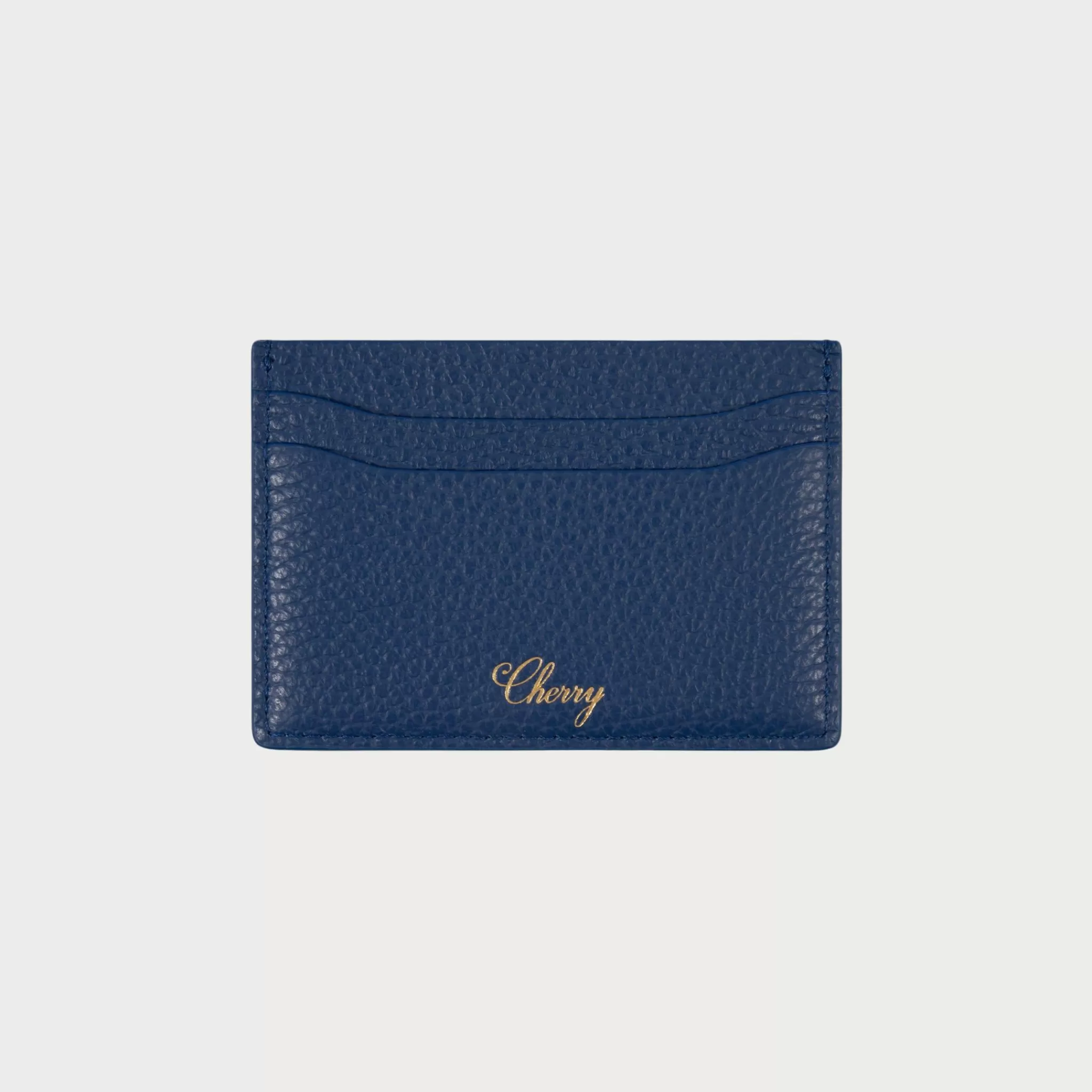 Cherry Porte-Cartes En Cuir (Bleu)* Accessoires