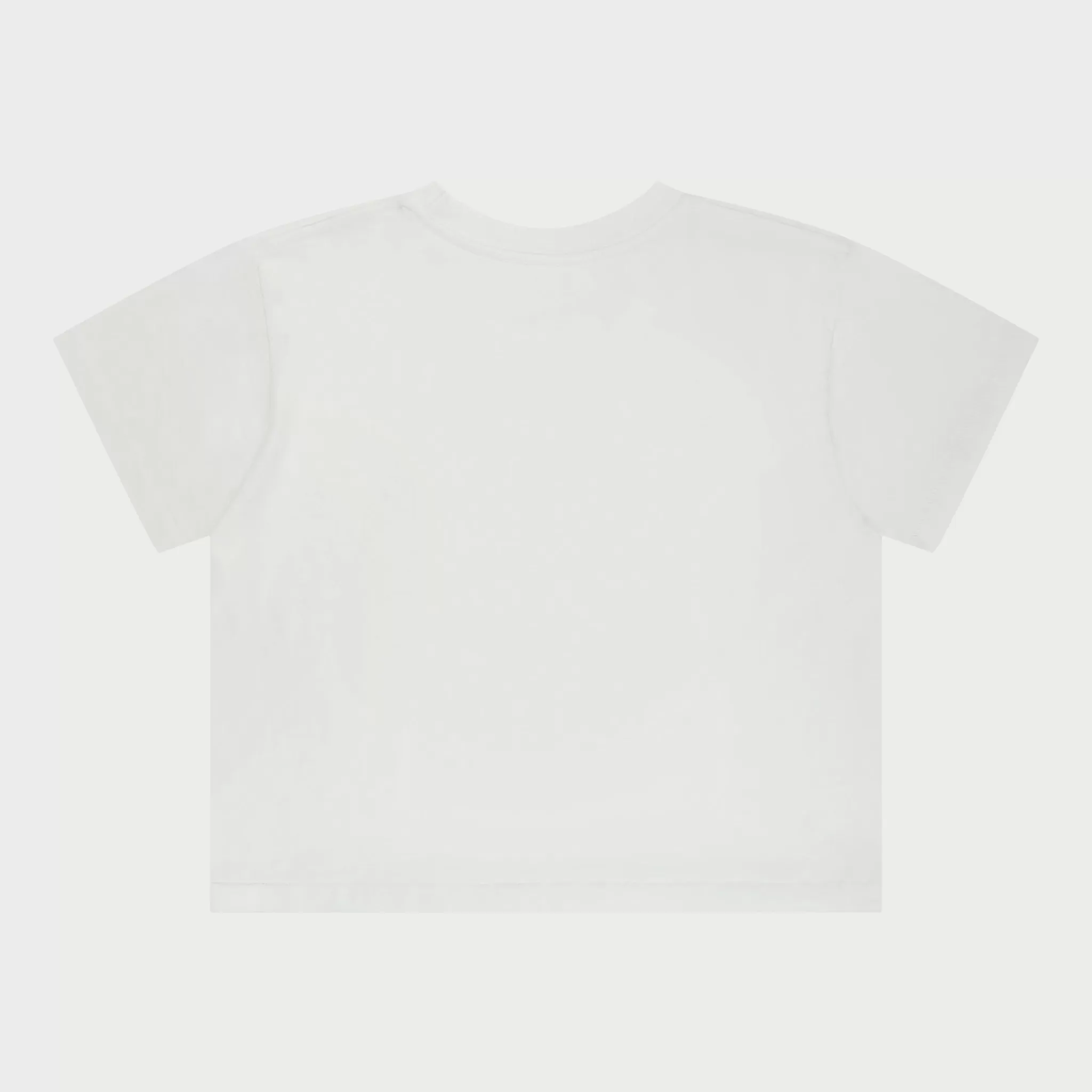 Cherry Ride It, Rev It Boxy Baby Tee (Blanc)* Aux Femmes