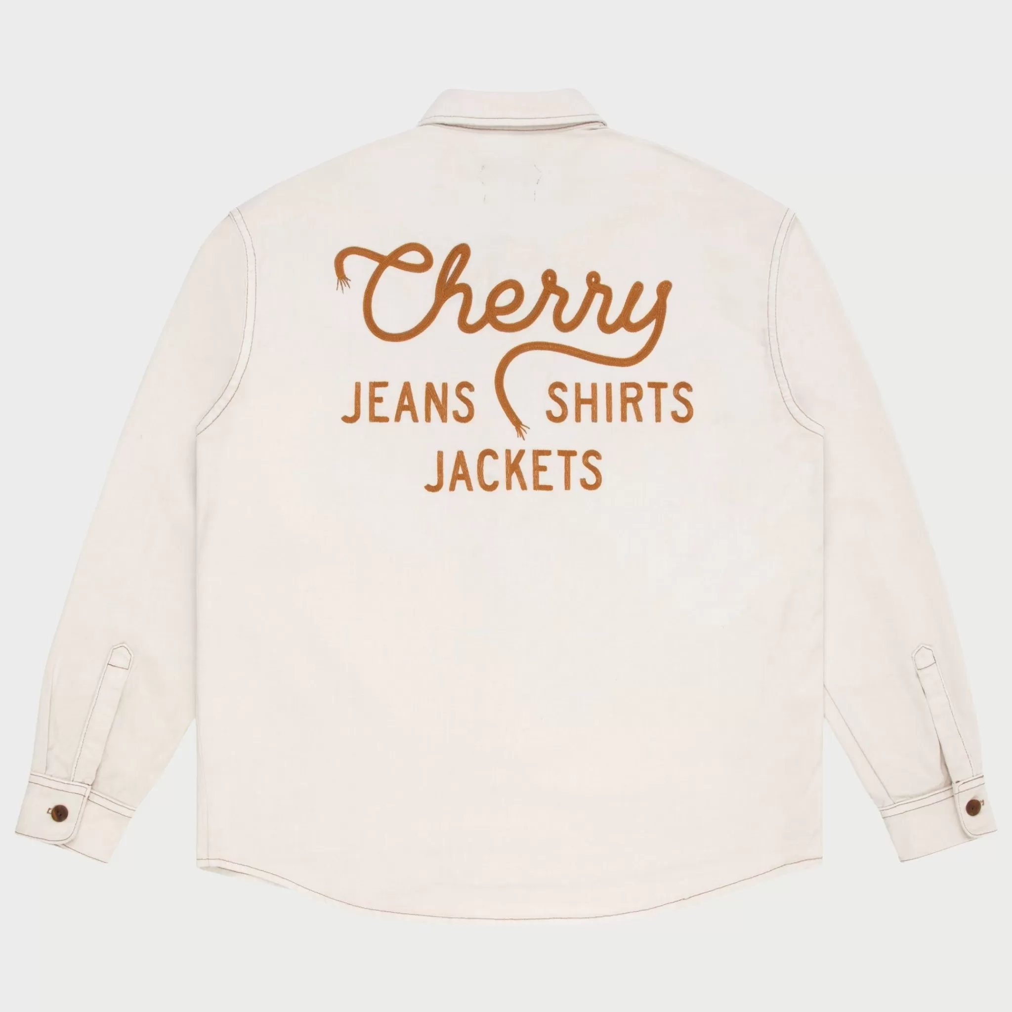 Cherry Surchemise En Jean (Blanc Vintage)* Chemise