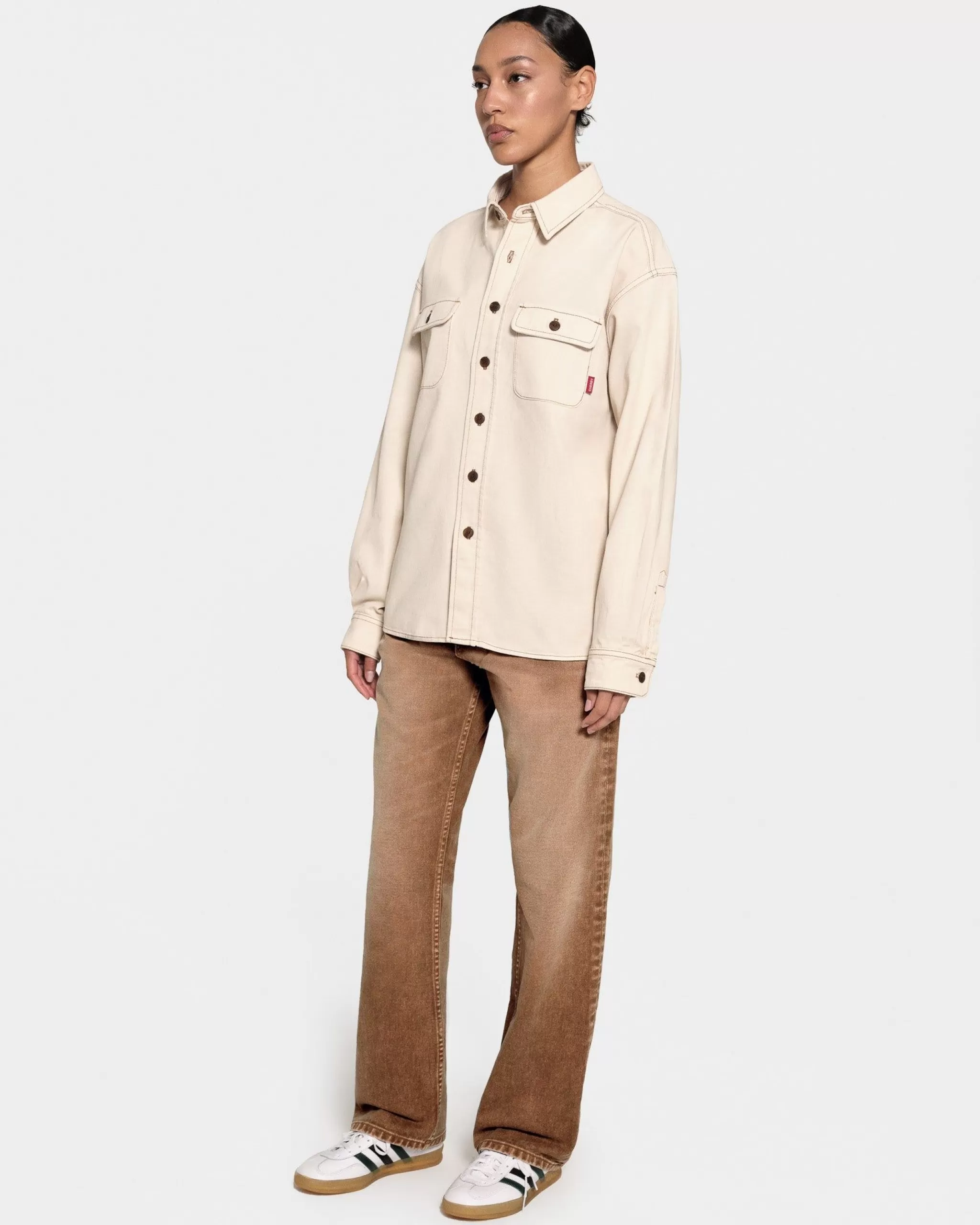 Cherry Surchemise En Jean (Blanc Vintage)* Chemise