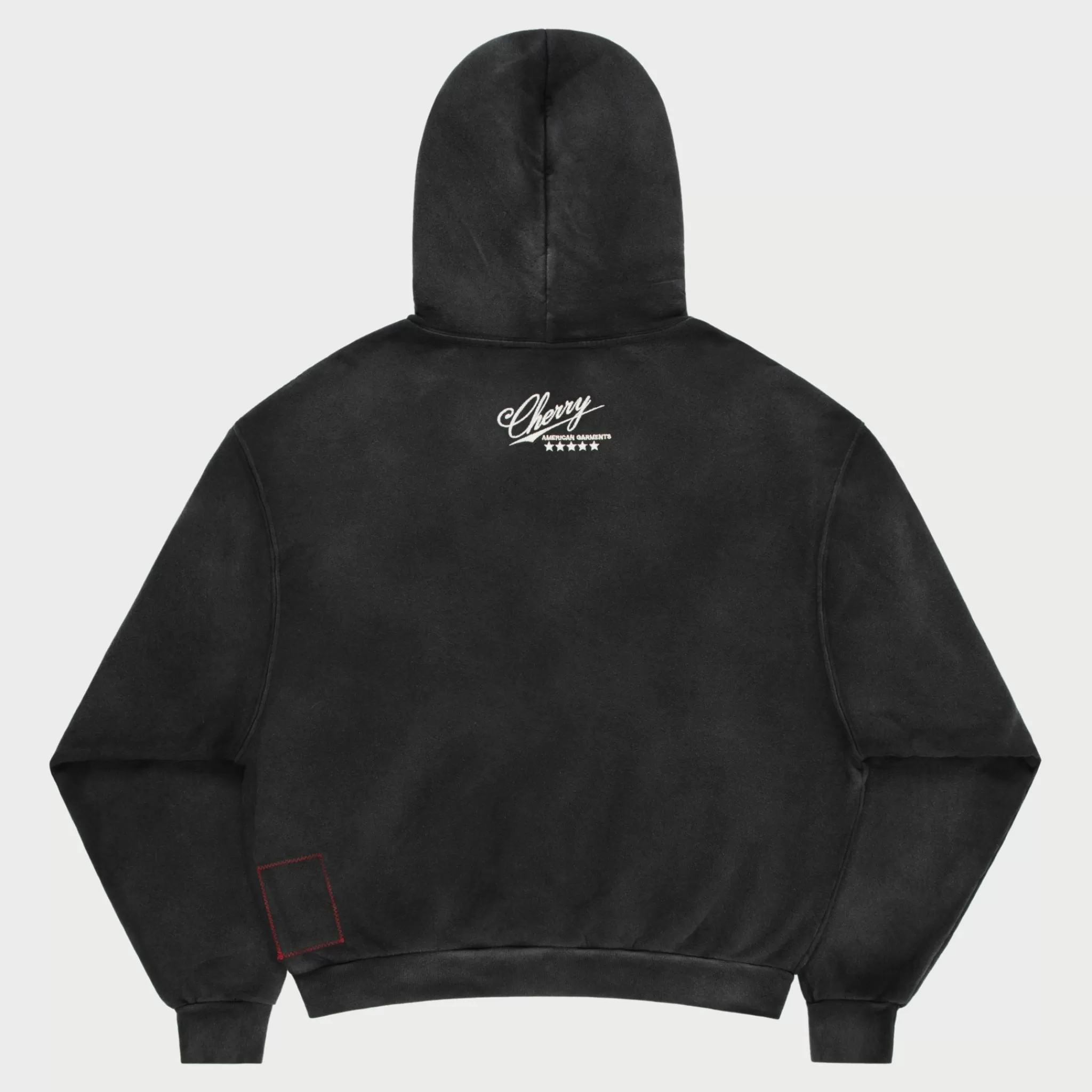 Cherry Sweat A Capuche Vanson (Noir Vintage)* Sweat-Shirts
