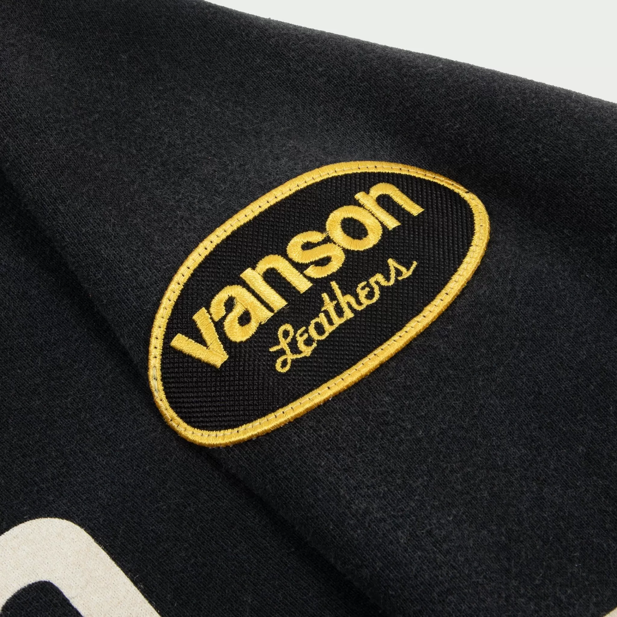 Cherry Sweat A Capuche Vanson (Noir Vintage)* Sweat-Shirts