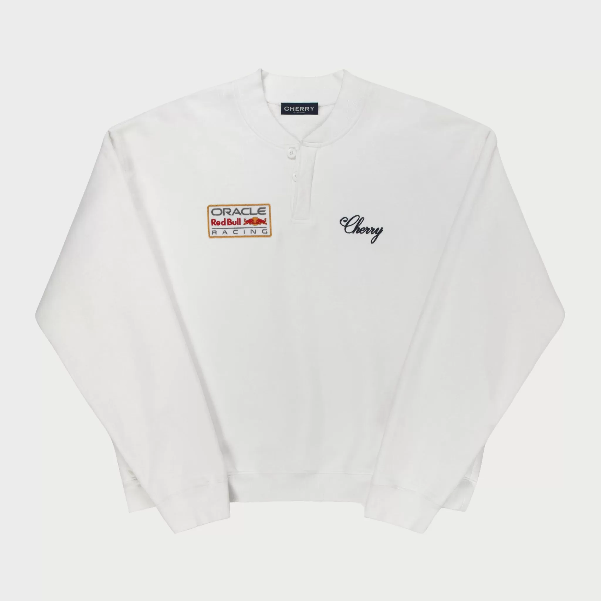 Cherry Sweat Henley Red Bull Racing (Blanc)* Sweat-Shirts