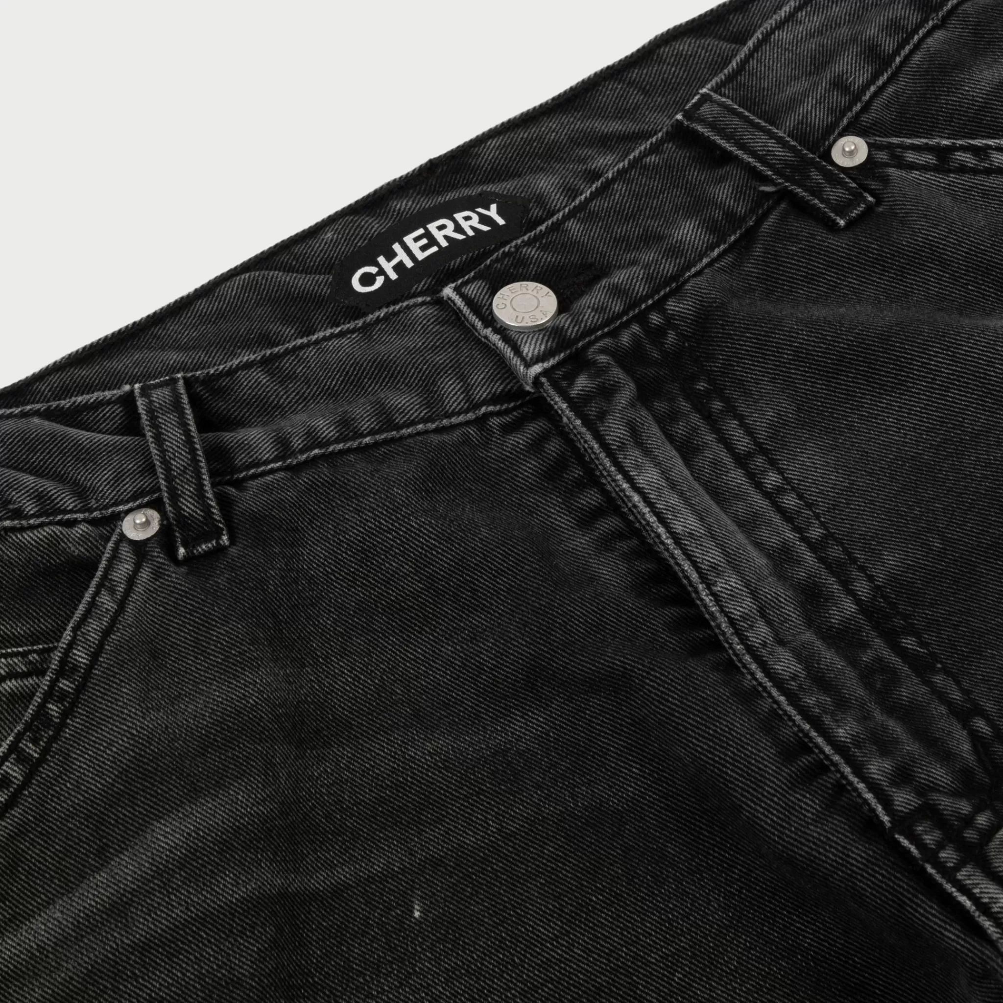 Cherry Toile Double Genou (Vintage Noir)* Pantalon