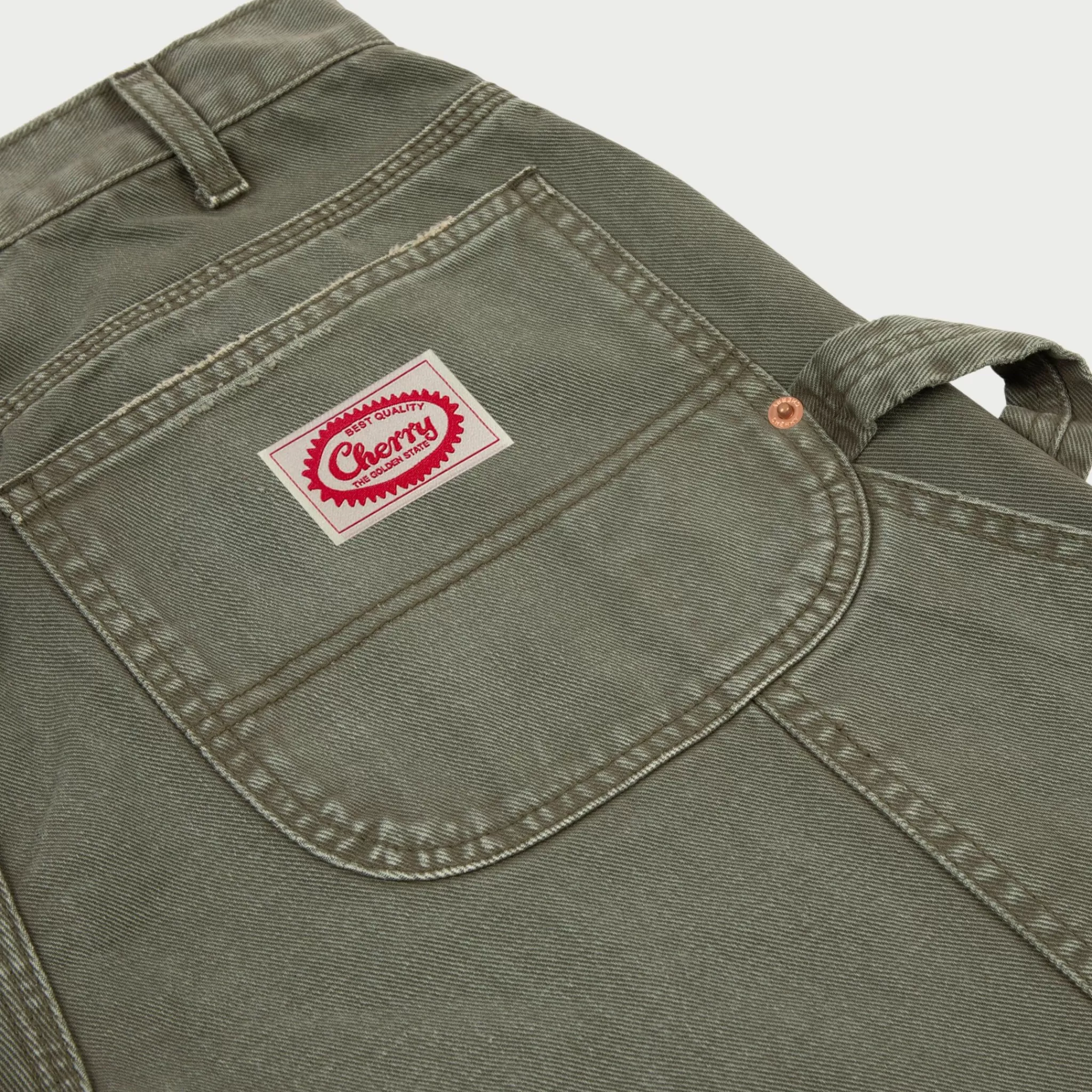 Cherry Toile Double Genou (Vintage Olive)* Pantalon