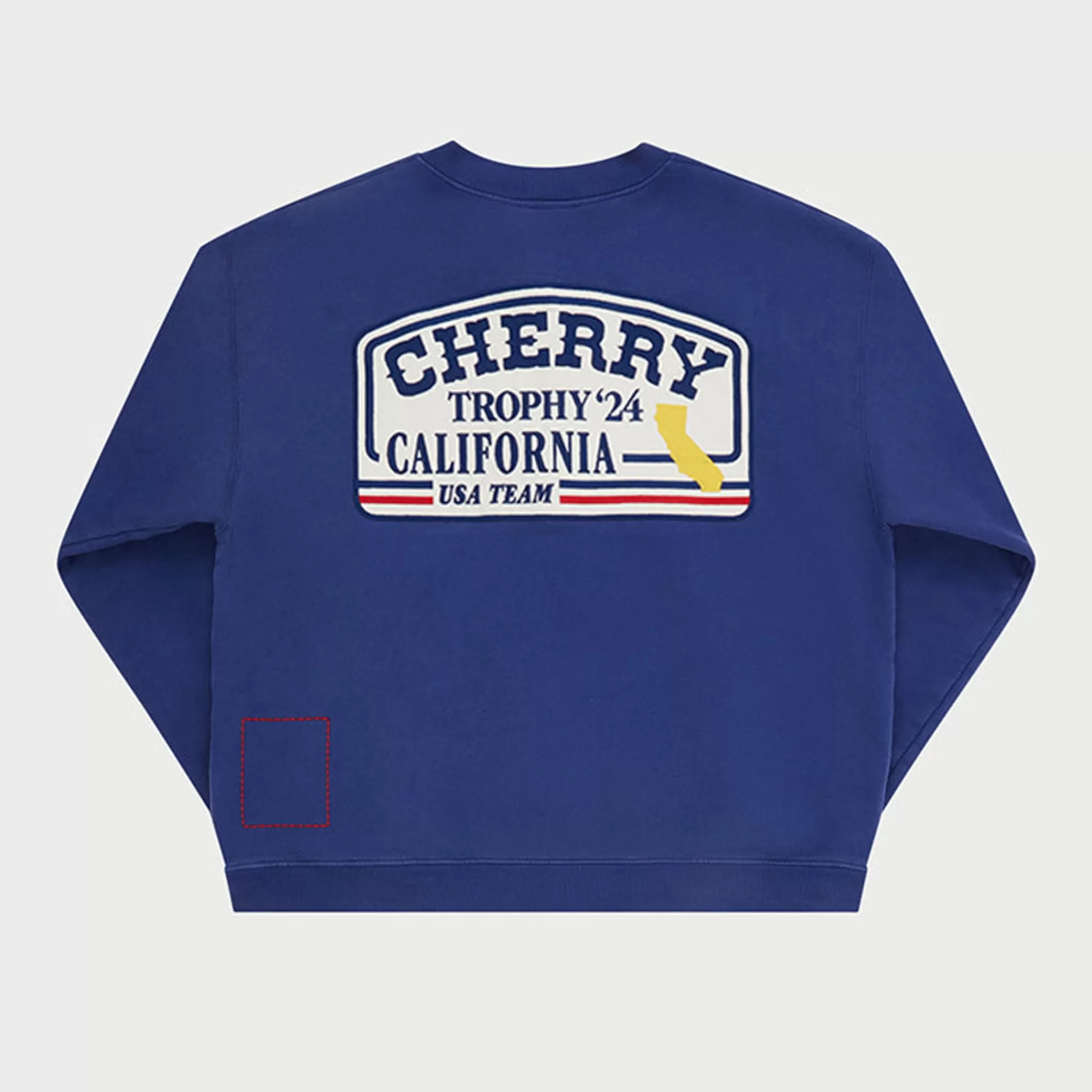 Cherry Trophee Henley Crewneck (Royal)* Sweat-Shirts