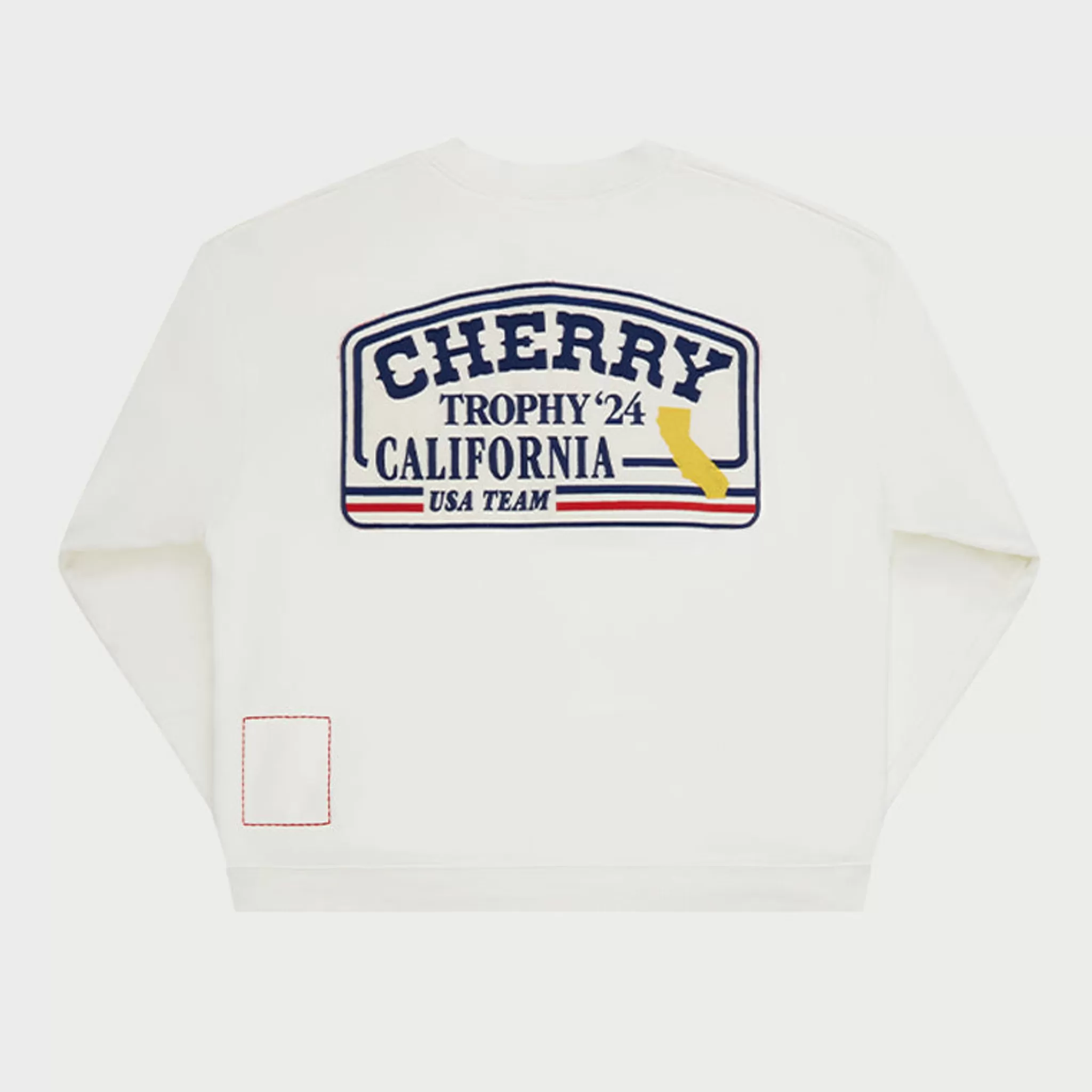 Cherry Trophy Henley Crewneck (Vintage Blanc)* Sweat-Shirts