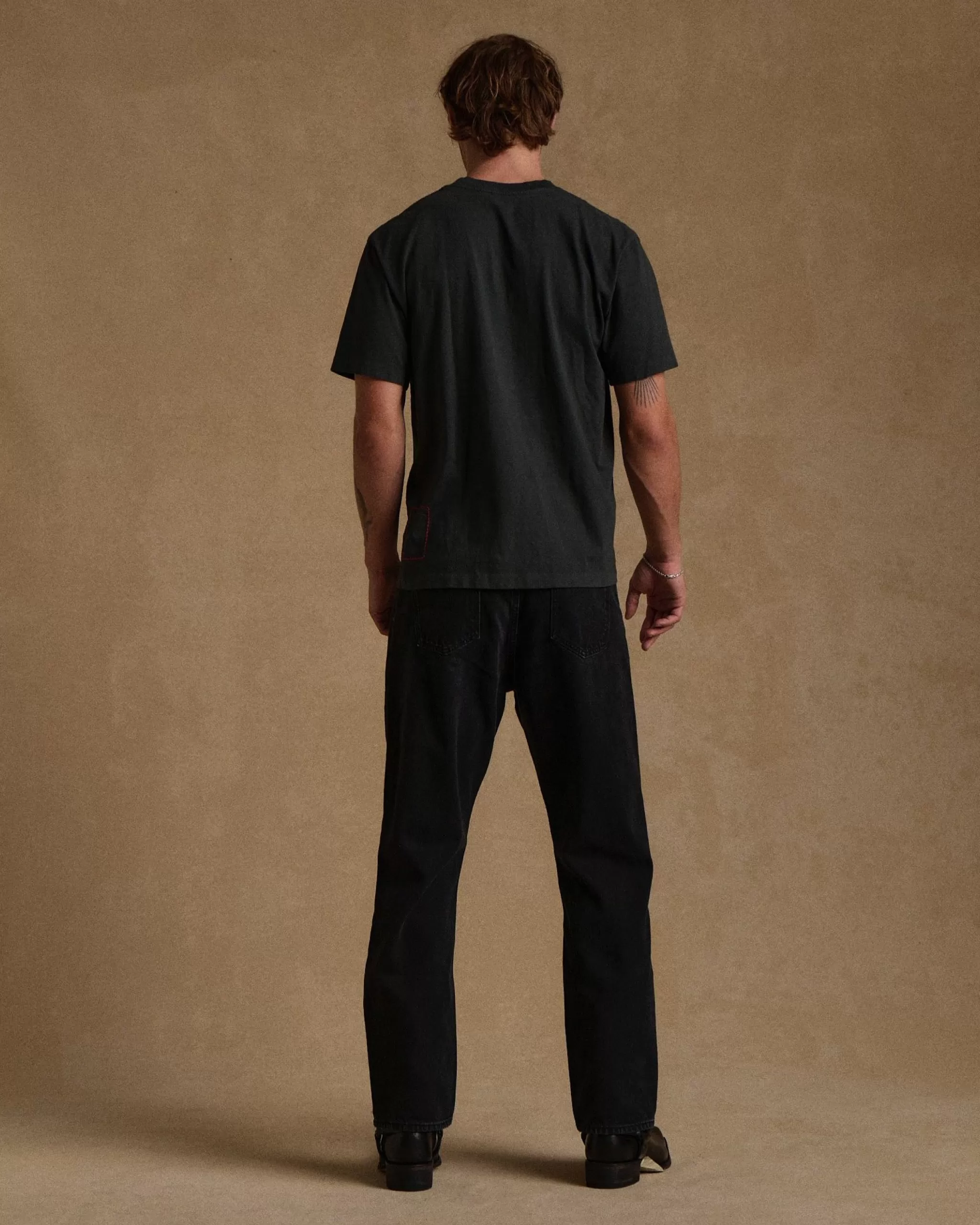 Cherry T-Shirt A Poche American Classic (Noir Vintage)* T-Shirts Et Manches Longues