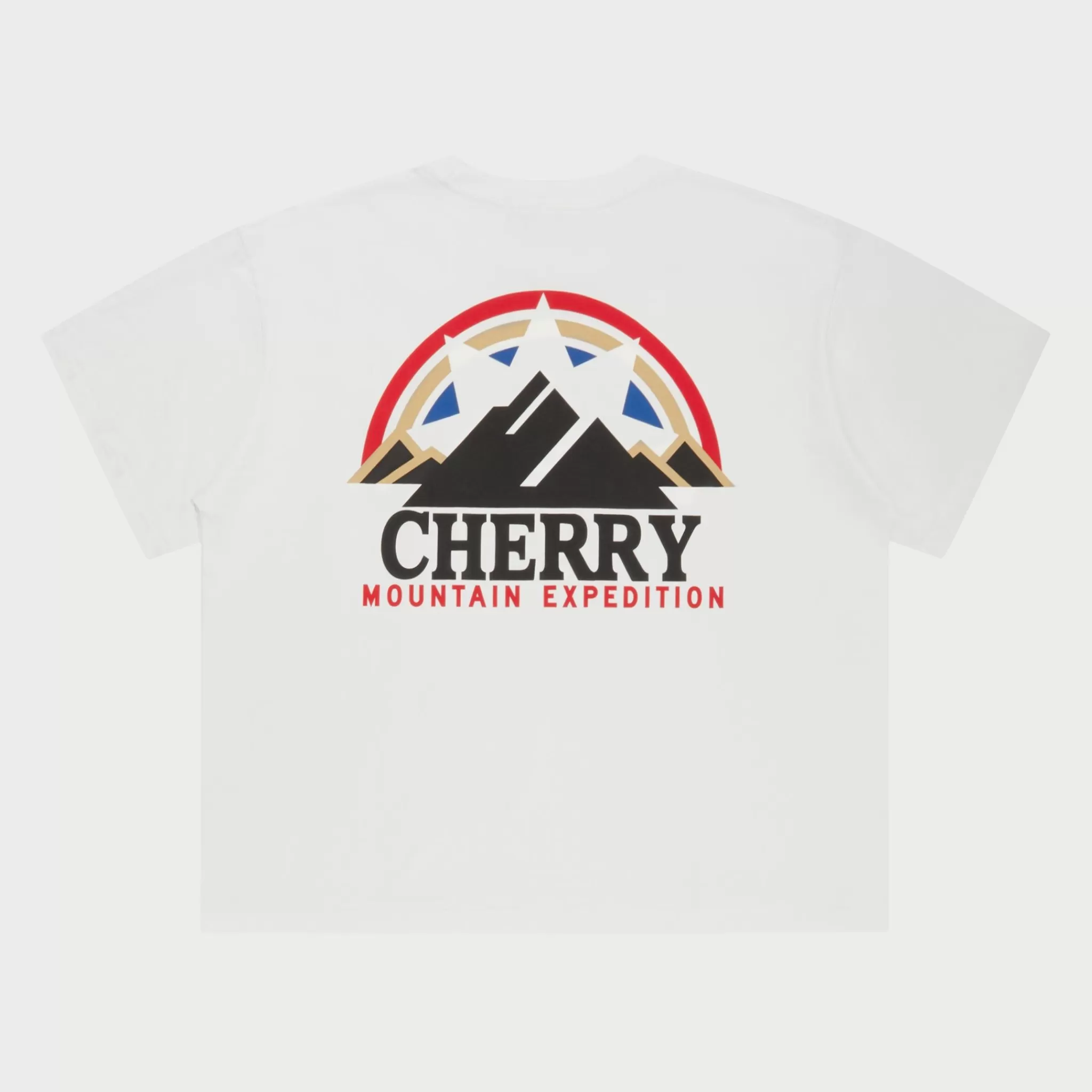 Cherry T-Shirt A Poche Boxy Mountain Expedition (Blanc)* T-Shirts Et Manches Longues