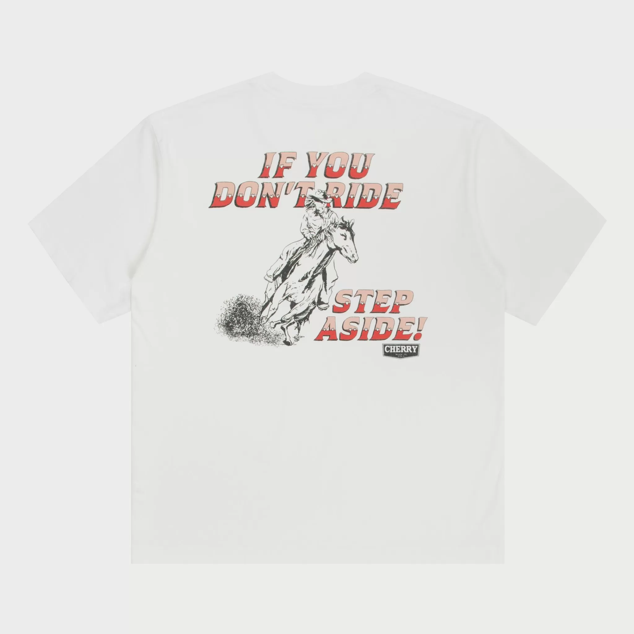 Cherry T-Shirt A Poche Ride (Blanc)* T-Shirts Et Manches Longues