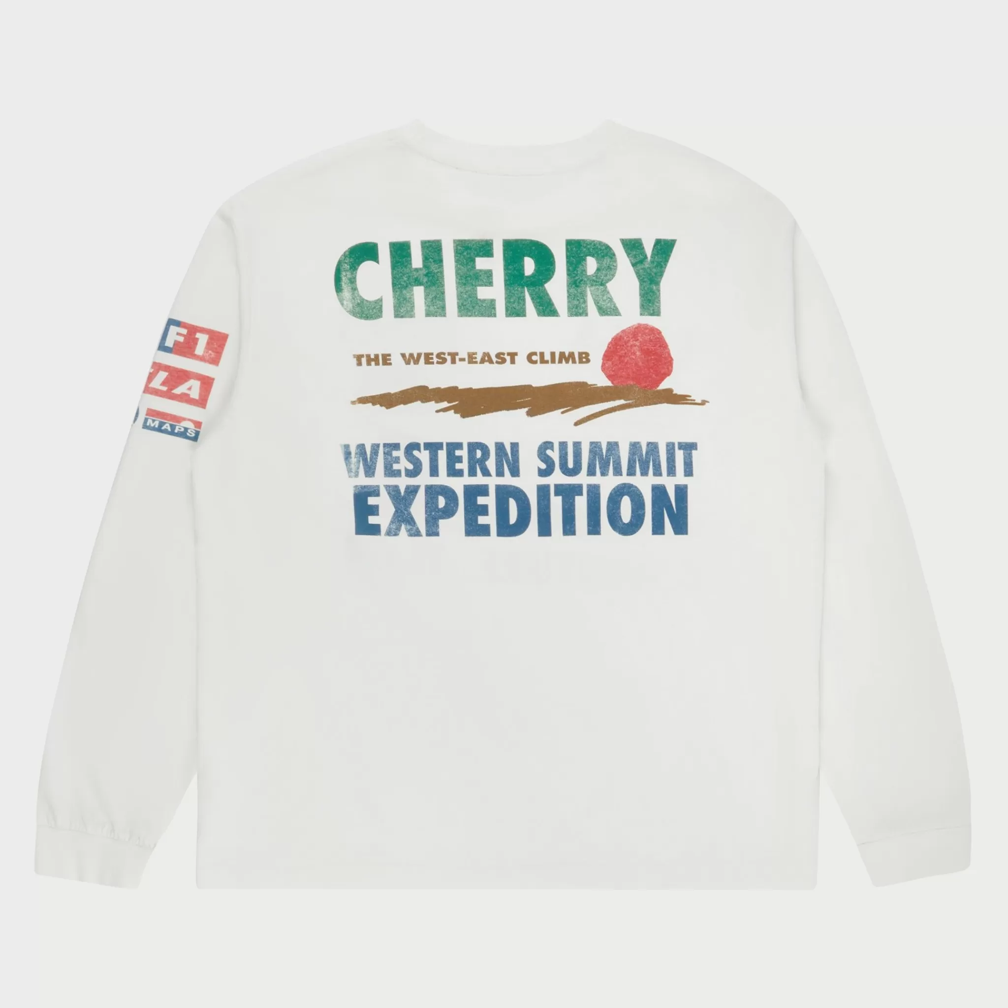 Cherry T-Shirt Adventure Team L/S (Blanc)* T-Shirts Et Manches Longues