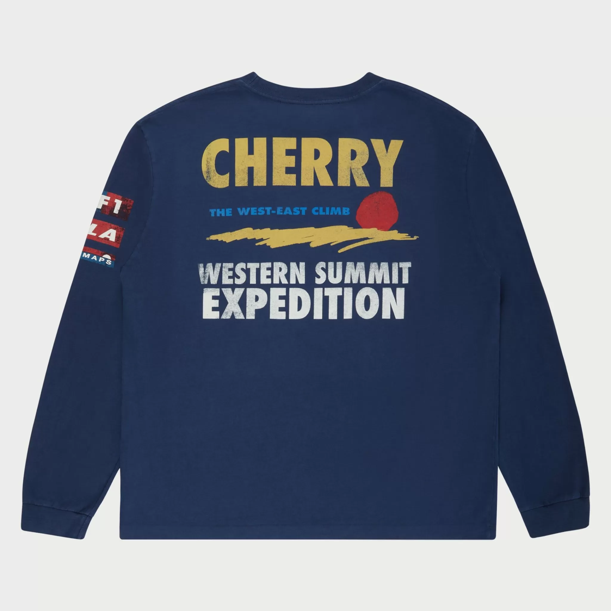 Cherry T-Shirt Adventure Team L/S (Marine)* T-Shirts Et Manches Longues