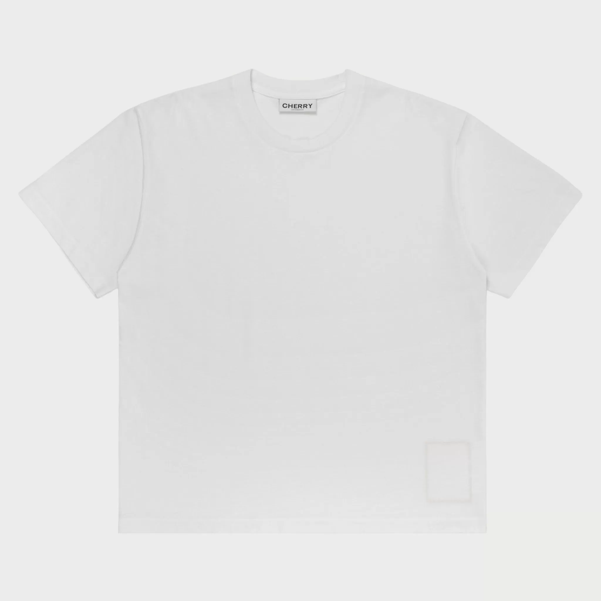 Cherry T-Shirt Basic S/S (Blanc)* T-Shirts Et Manches Longues