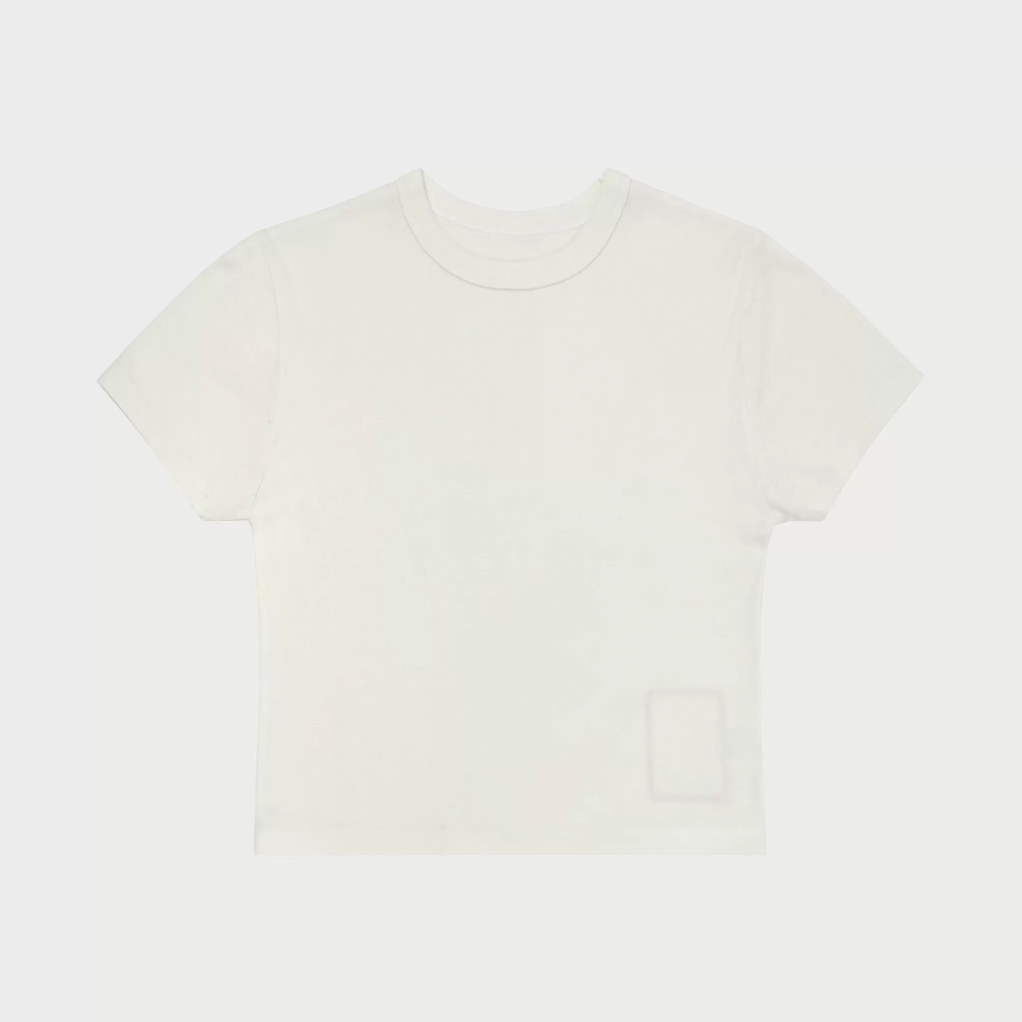 Cherry T-Shirt Basique Pour Bebe (Blanc)* Aux Femmes