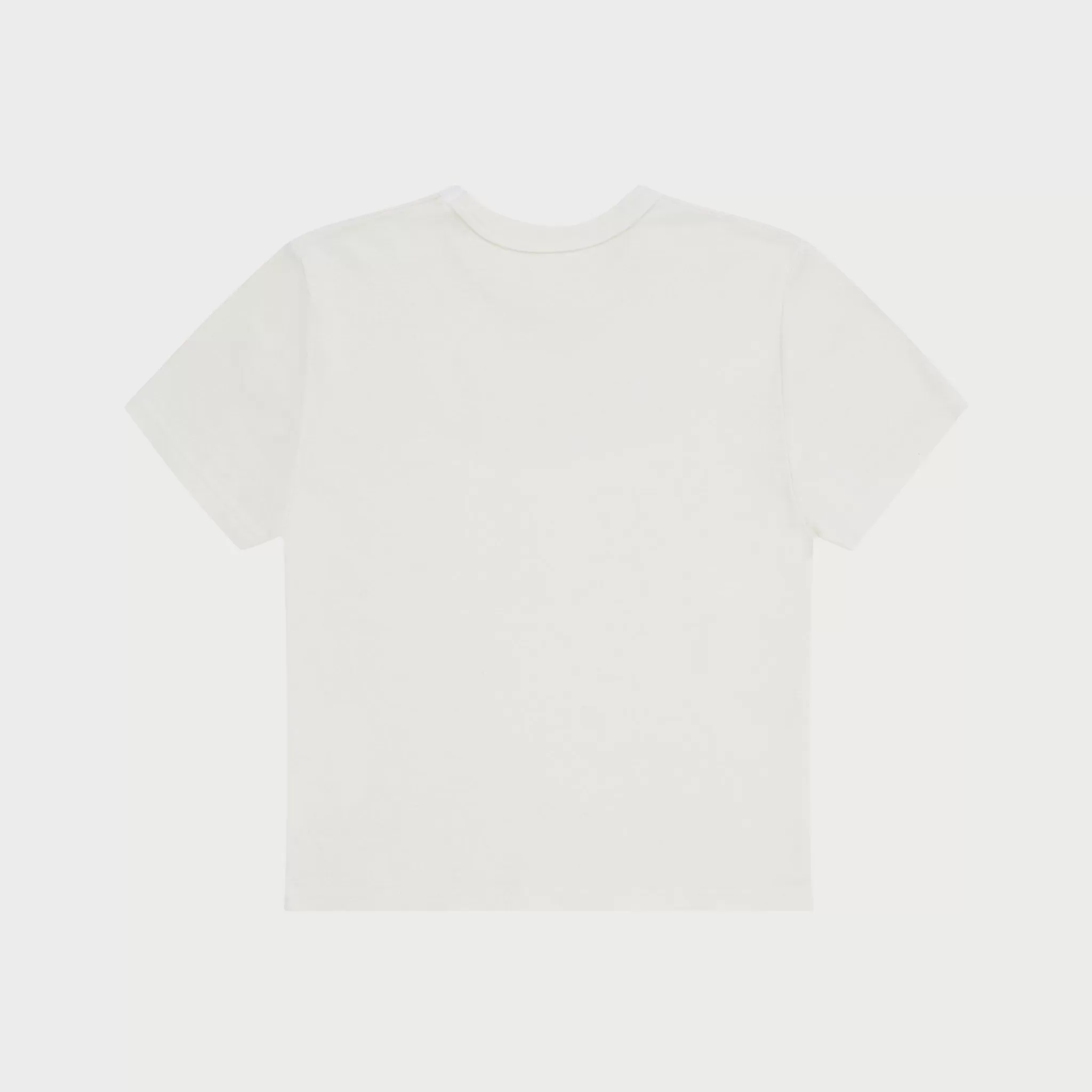 Cherry T-Shirt Bebe Au Point De Chainette (Blanc Vintage)* Aux Femmes