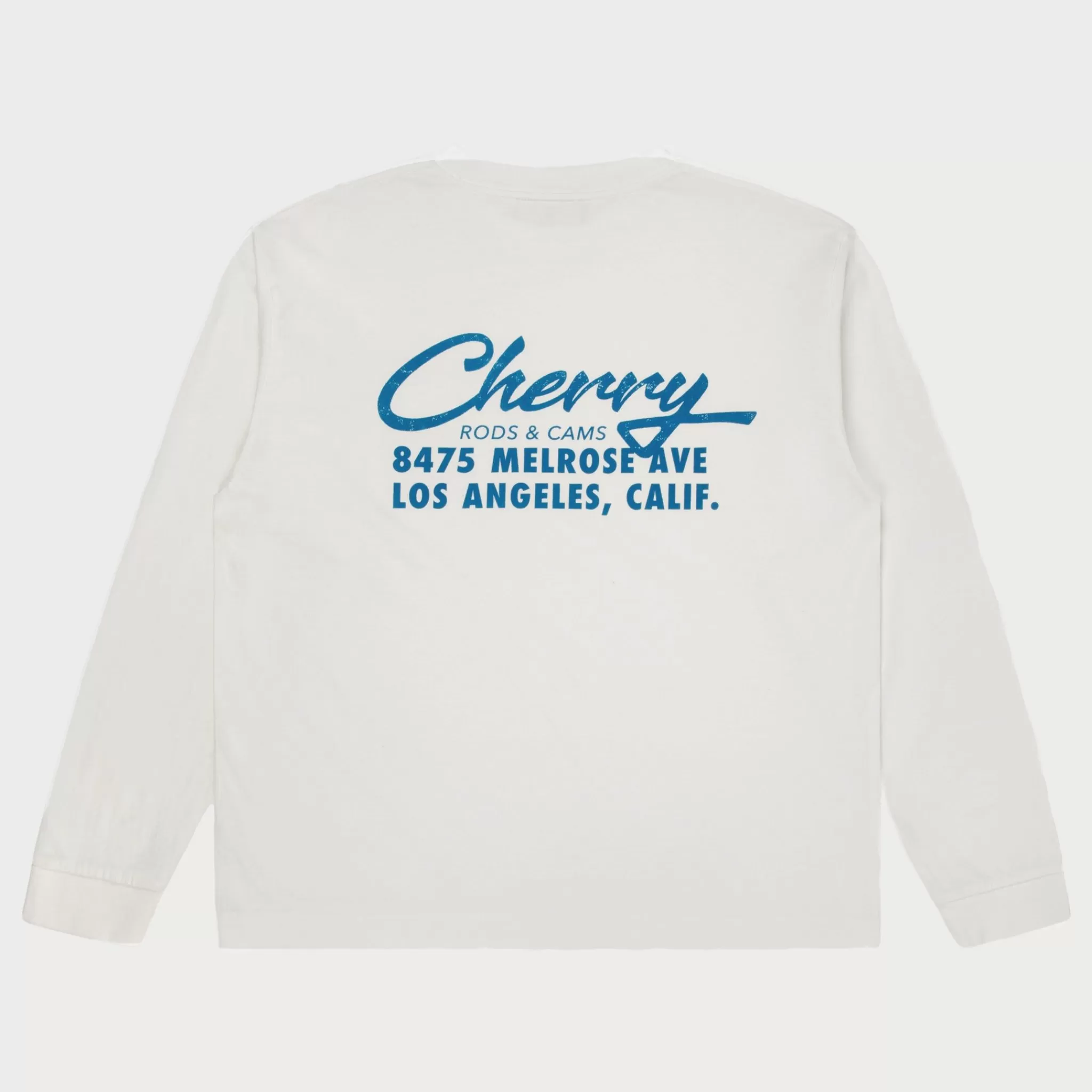 Cherry T-Shirt Cams Pocket L/S (Blanc Vintage)* T-Shirts Et Manches Longues