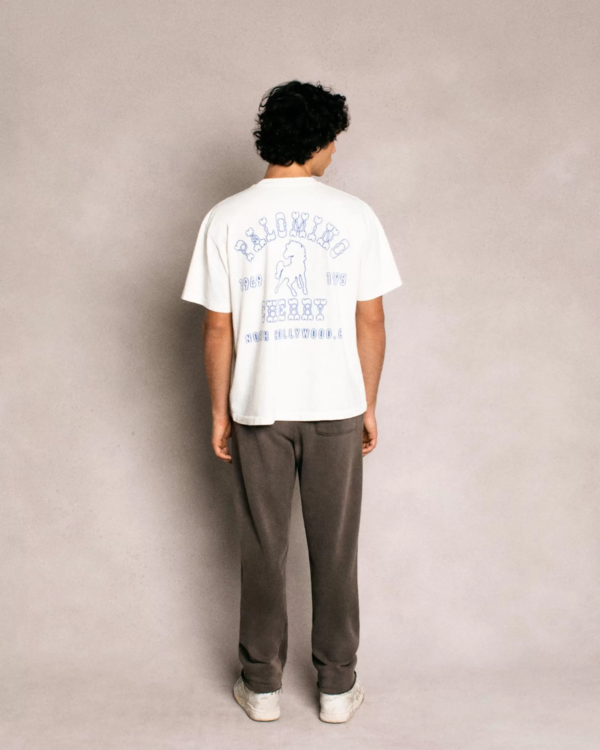 Cherry T-Shirt Classique Palomino Club S/S (Blanc Vintage)* T-Shirts Et Manches Longues