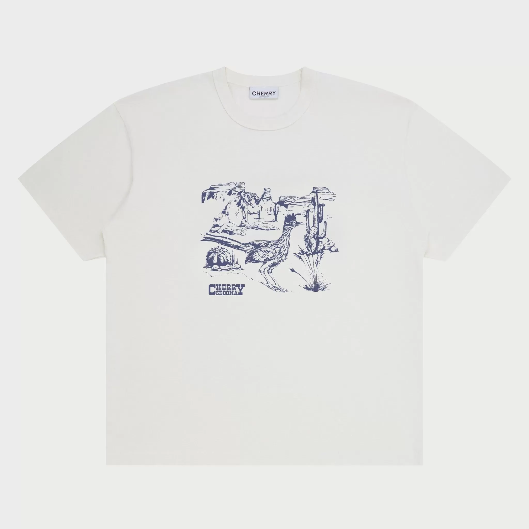 Cherry T-Shirt Classique Sedona (Blanc Vintage)* T-Shirts Et Manches Longues