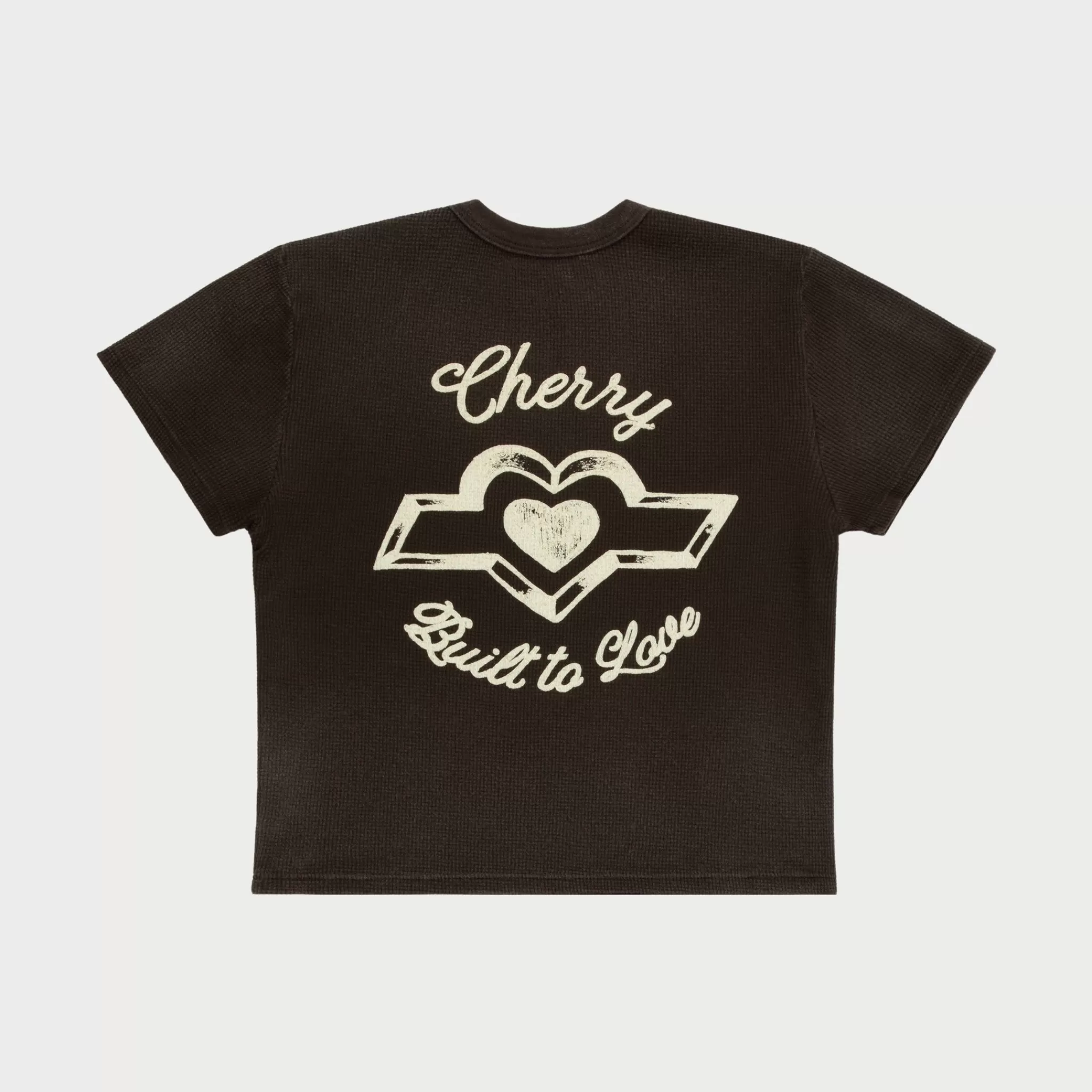 Cherry T-Shirt Thermique Pour Bebe Built To Love (Espresso)* Aux Femmes