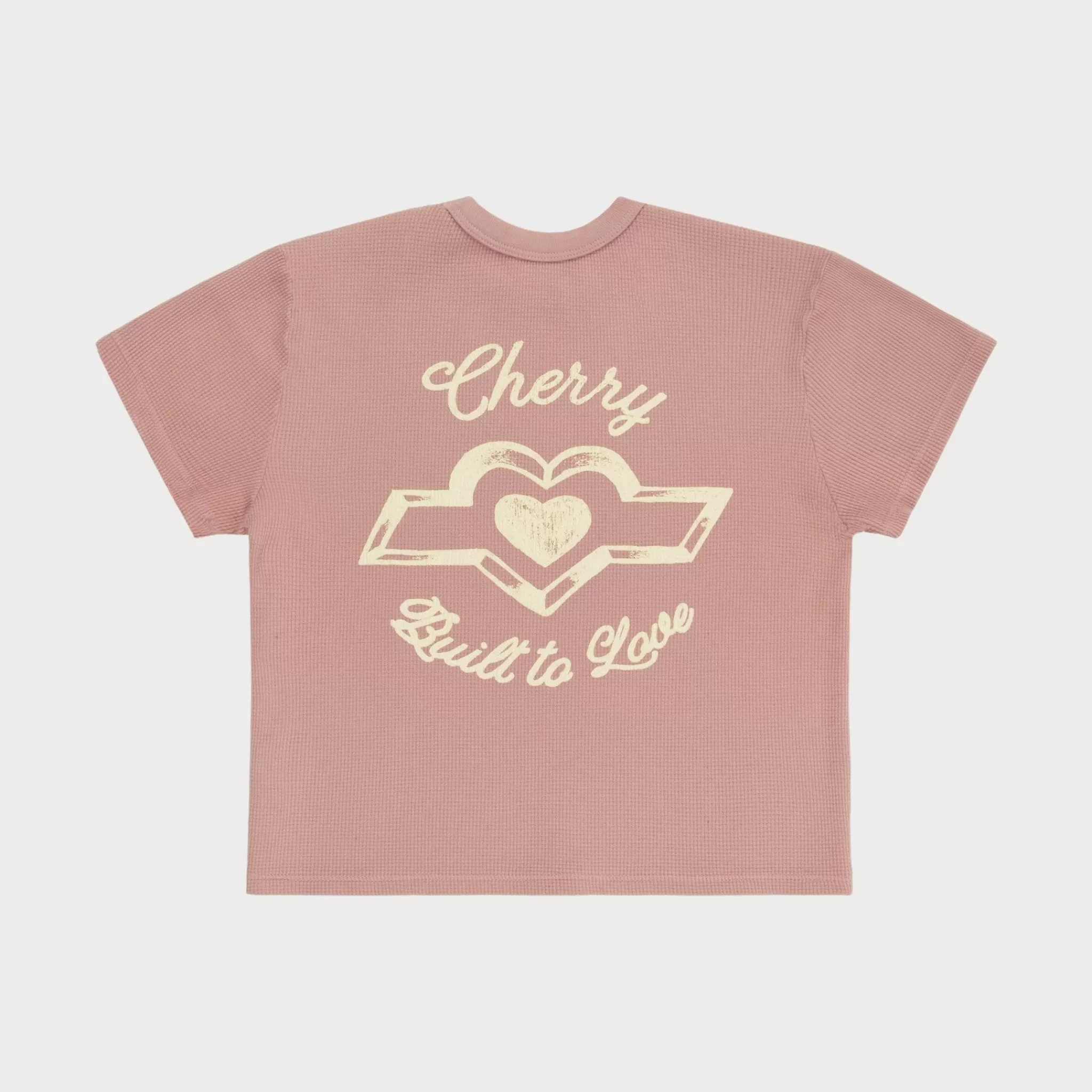 Cherry T-Shirt Thermique Pour Bebe Built To Love (Rose)* Aux Femmes