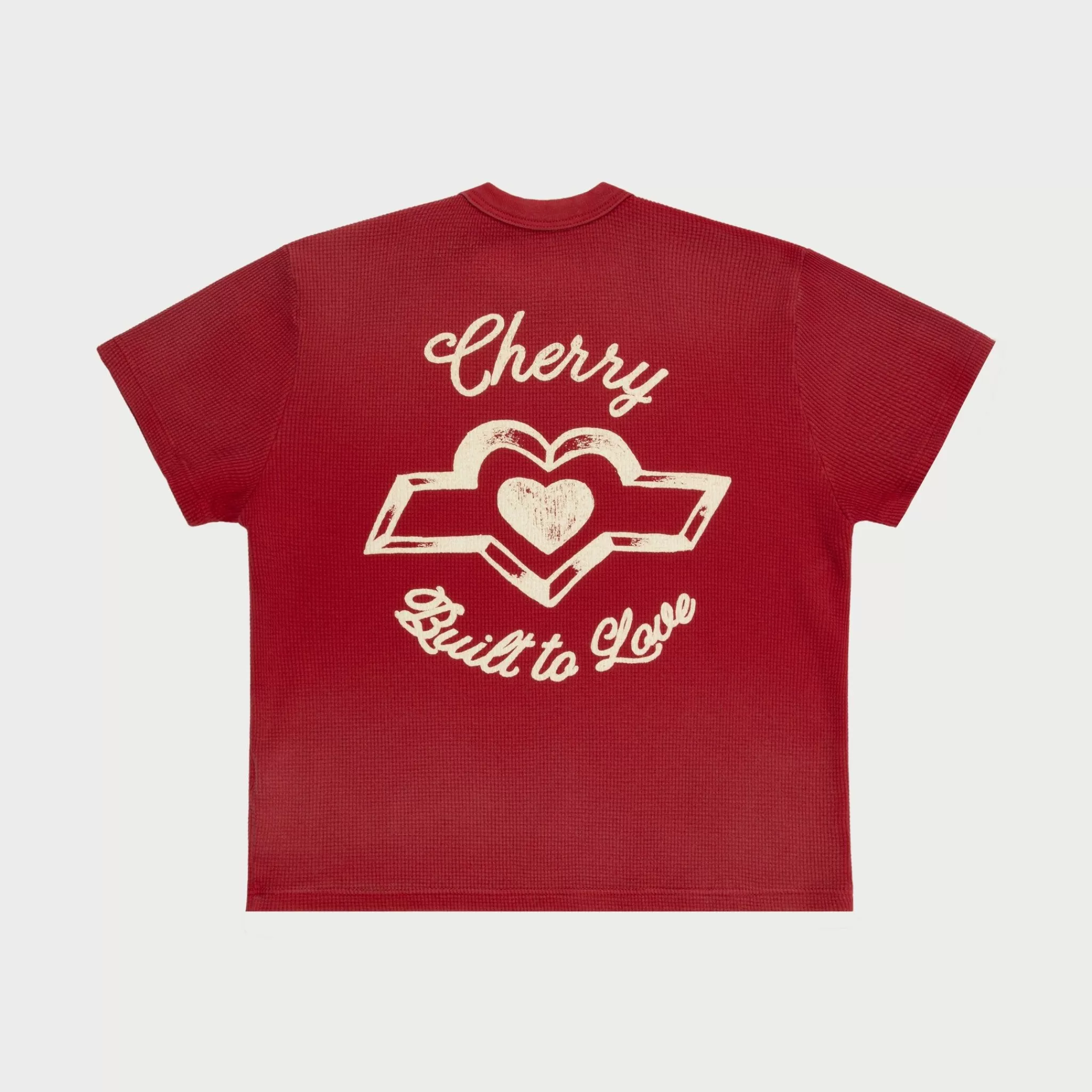 Cherry T-Shirt Thermique Pour Bebe Built To Love (Rouge)* Aux Femmes