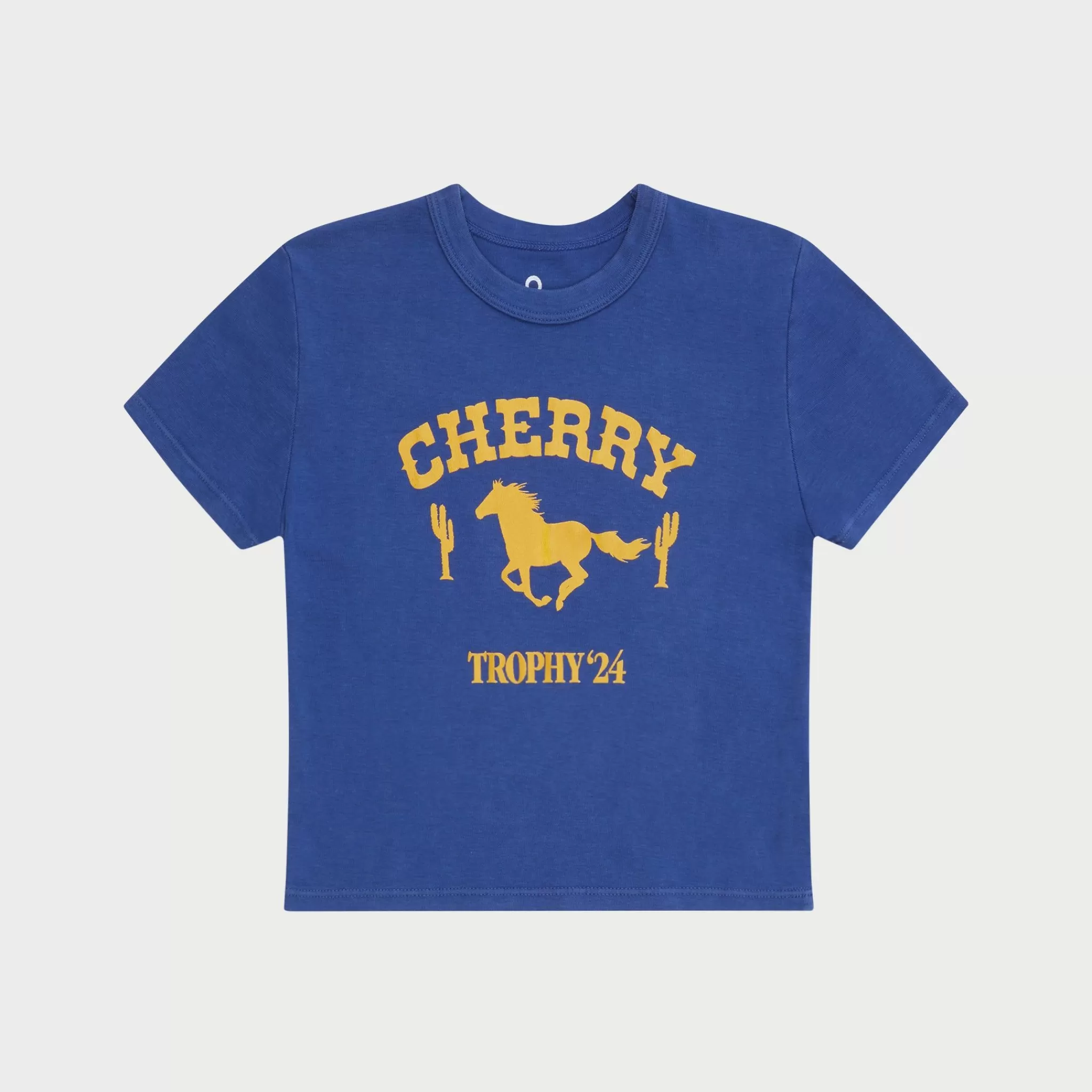 Cherry T-Shirt Trophee Pour Bebe (Royal)* Aux Femmes