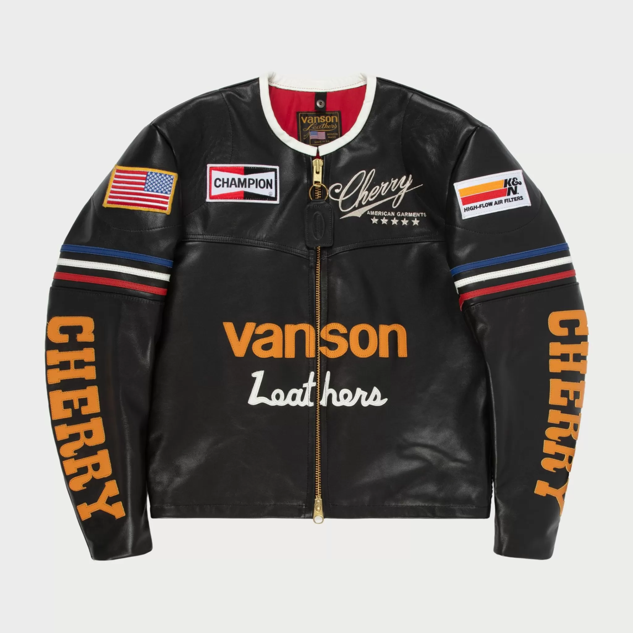 Cherry Veste X Vanson Star (Noir)* Vestes