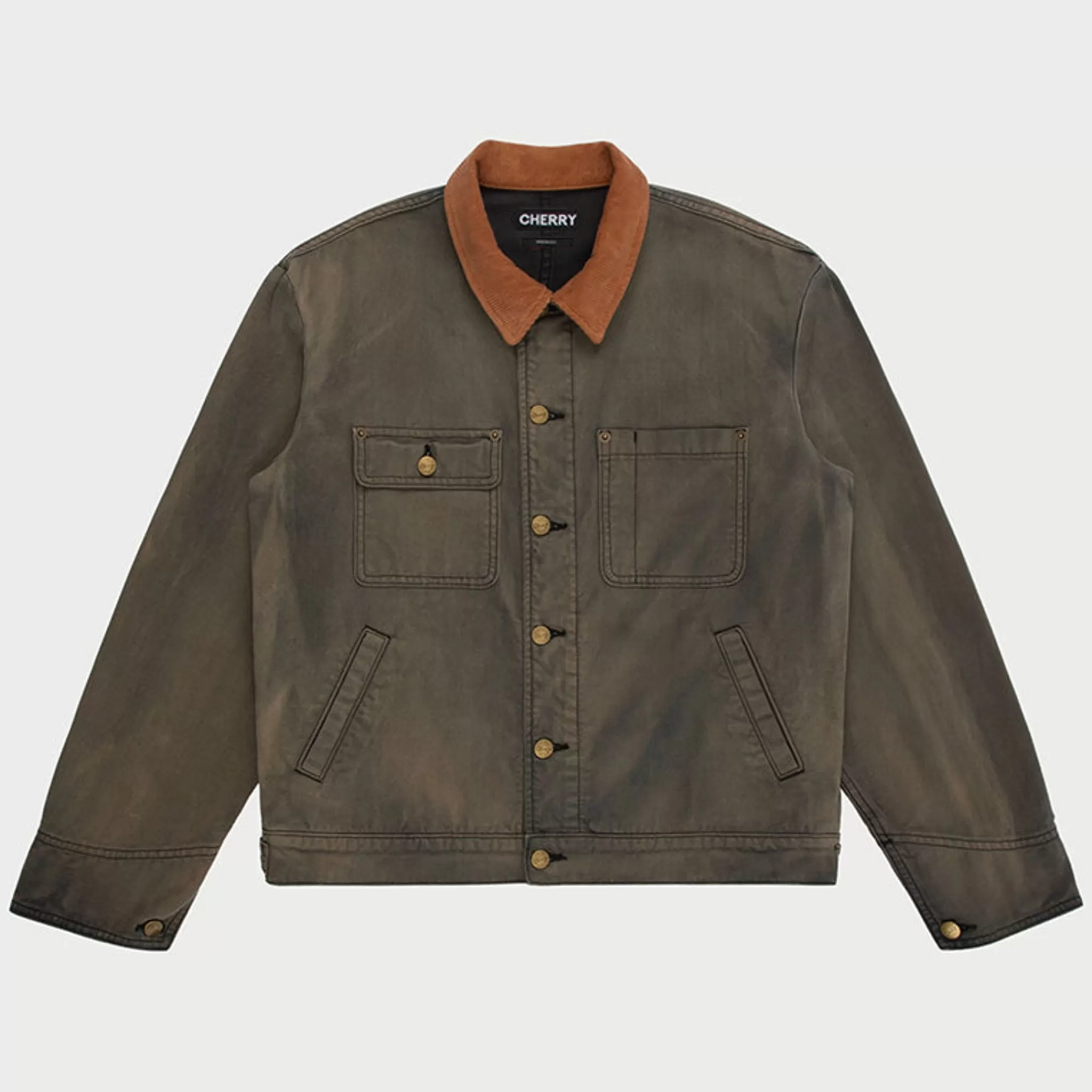 Cherry Veste De Mecanicien (Noir Vintage)* Vestes